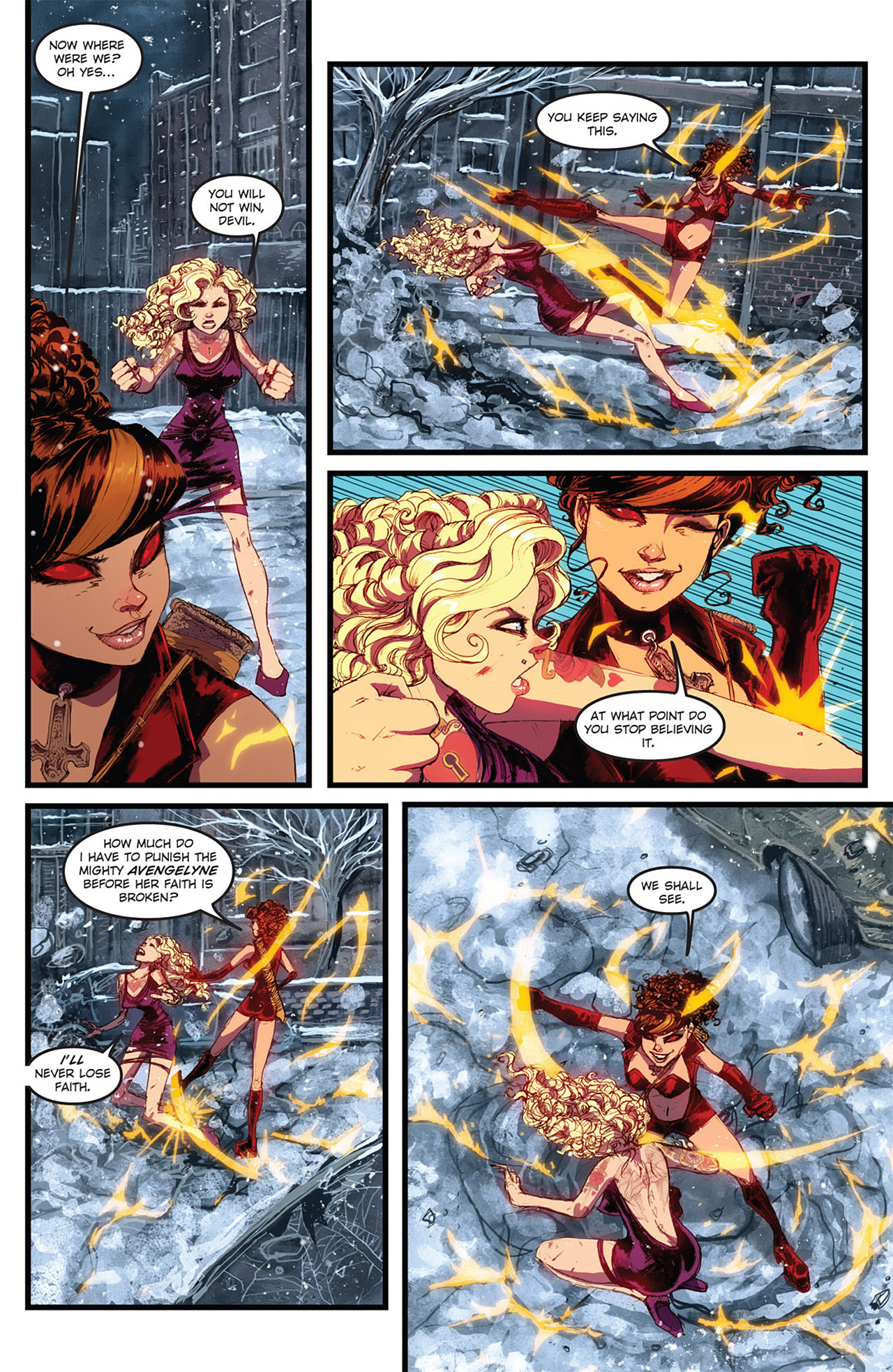 Read online Avengelyne (2011) comic -  Issue #2 - 13