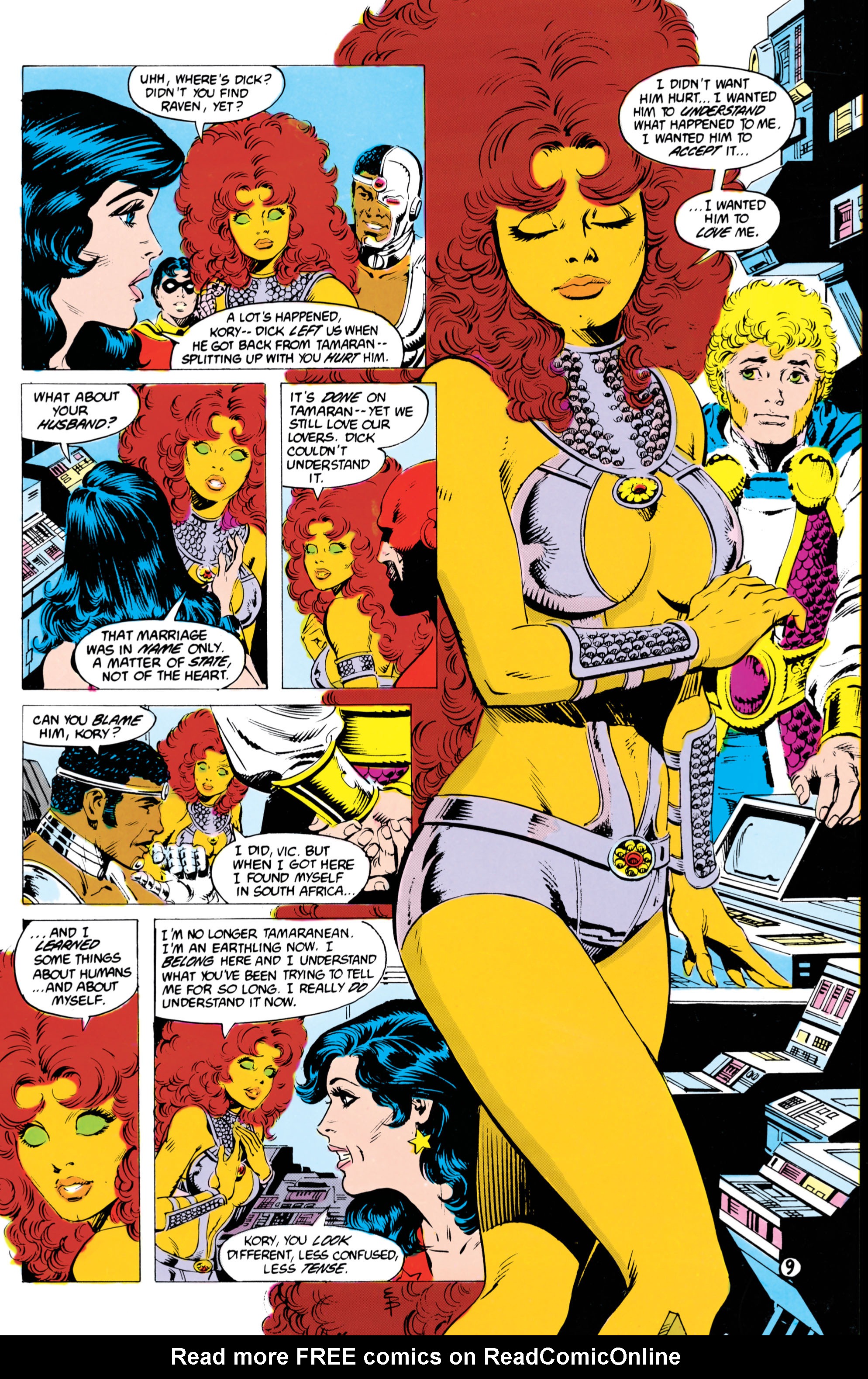 Read online The New Teen Titans (1984) comic -  Issue #26 - 10