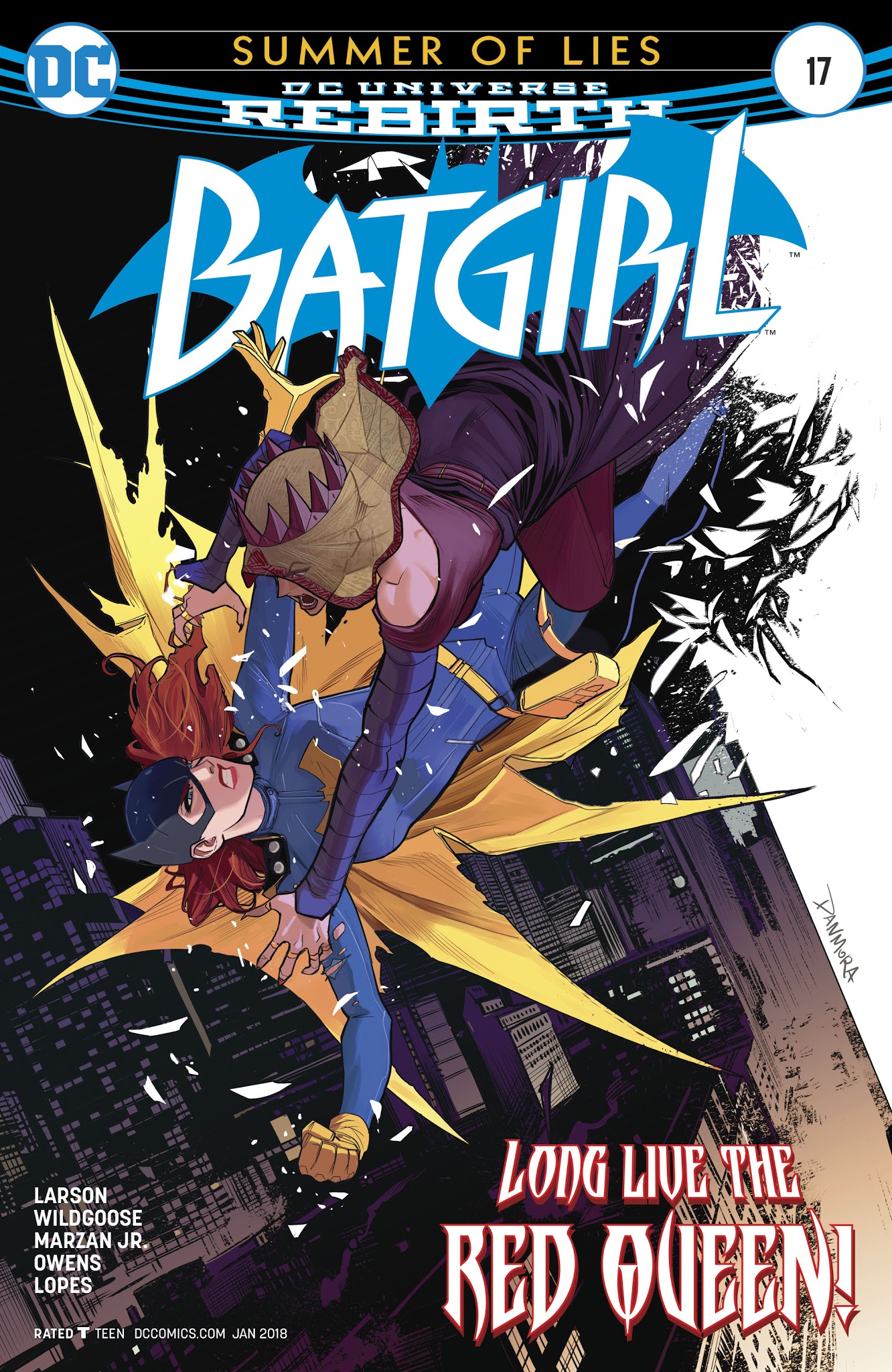 Read online Batgirl (2016) comic -  Issue #17 - 1