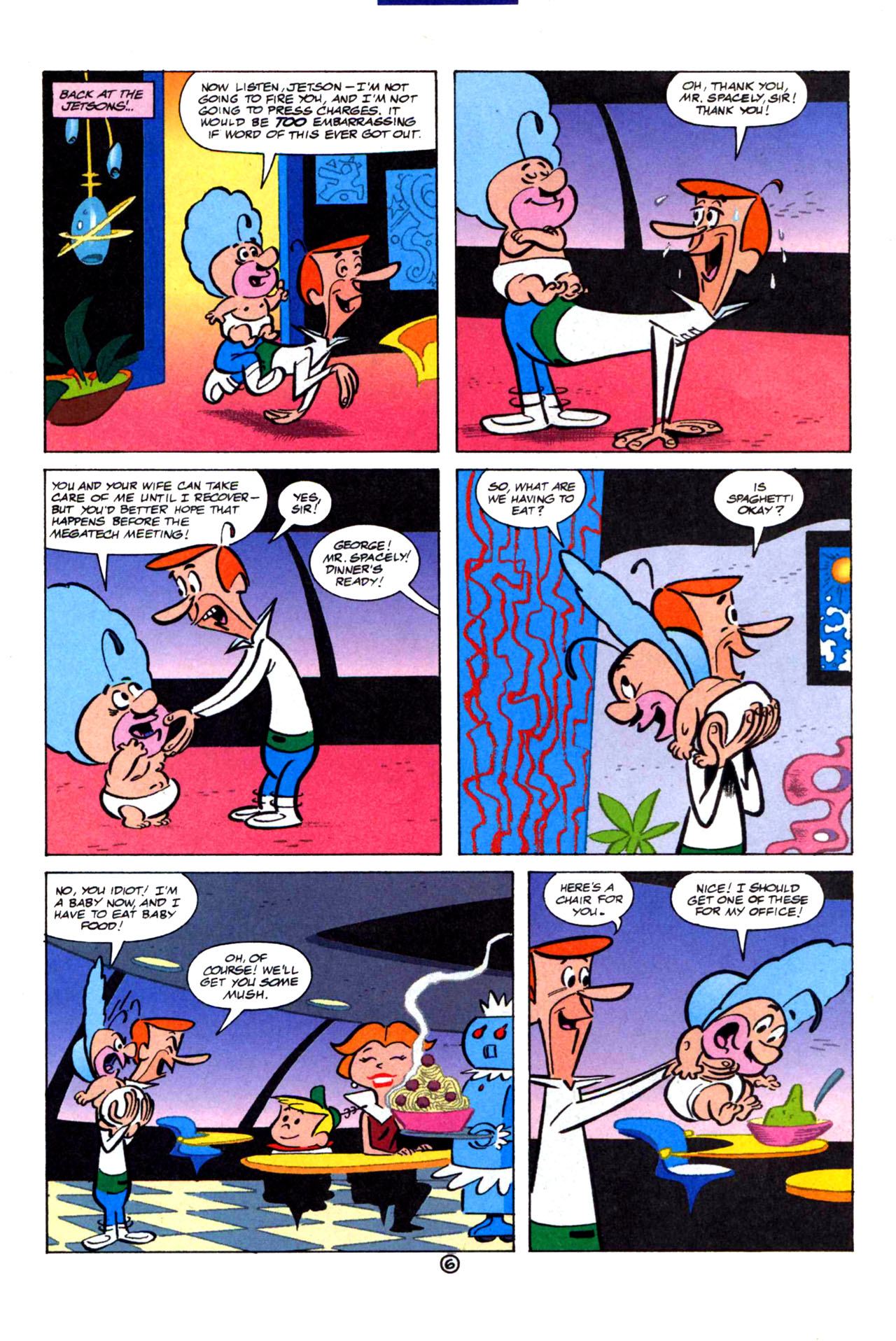Read online The Flintstones and the Jetsons comic -  Issue #3 - 8