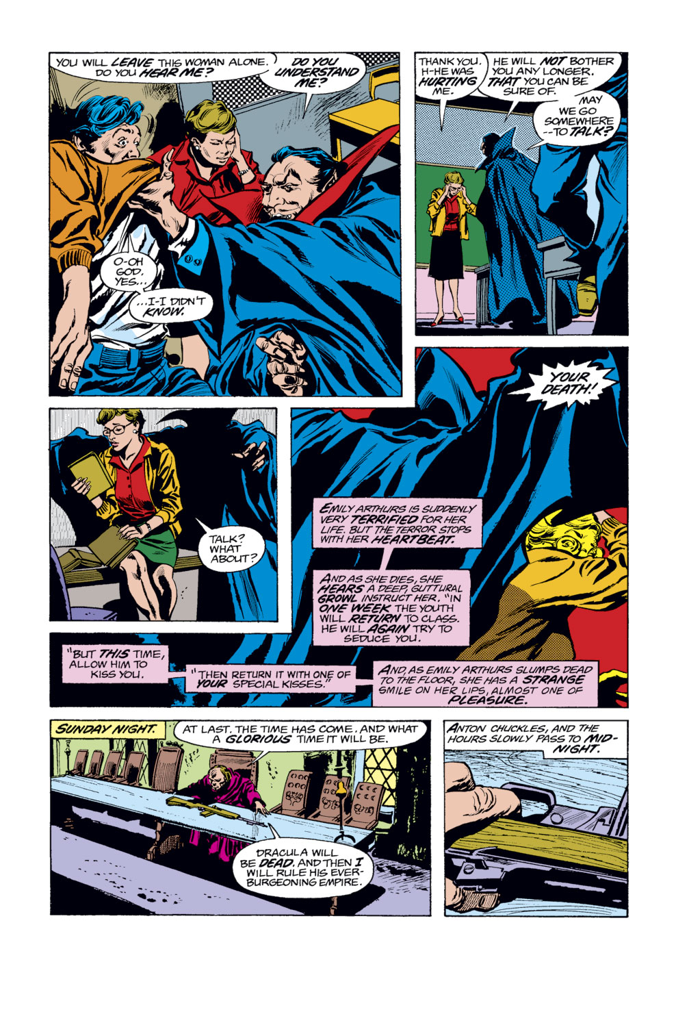 Read online Tomb of Dracula (1972) comic -  Issue #59 - 7