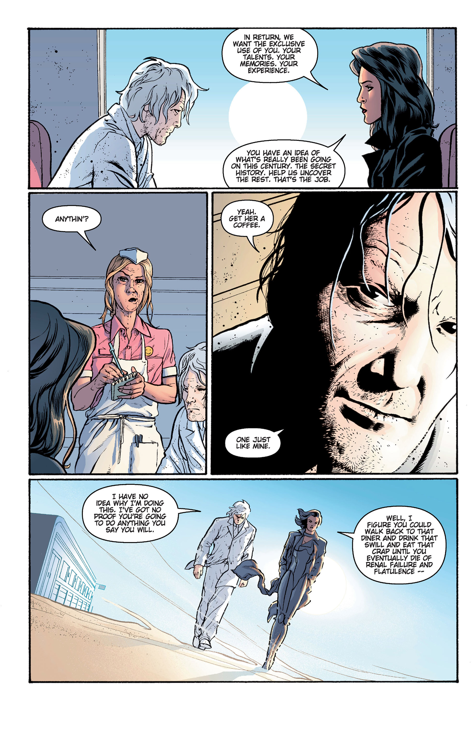 Read online Planetary comic -  Issue #1 - 4