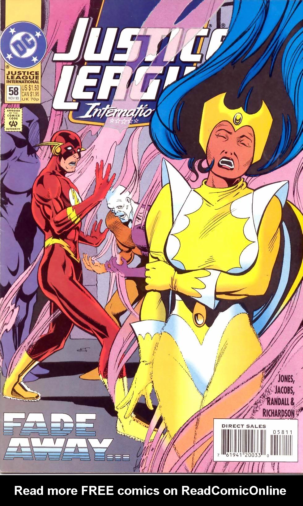 Read online Justice League International (1993) comic Issue 58