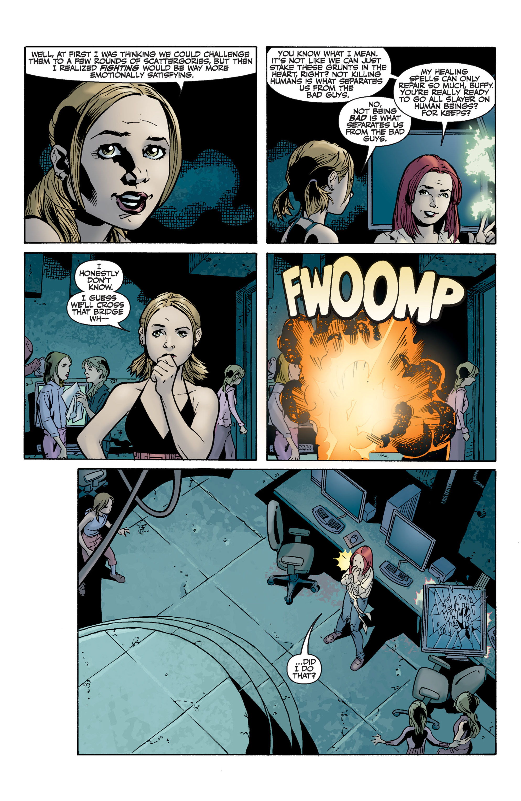 Read online Buffy the Vampire Slayer Season Eight comic -  Issue # _TPB 2 - No Future For You - 64