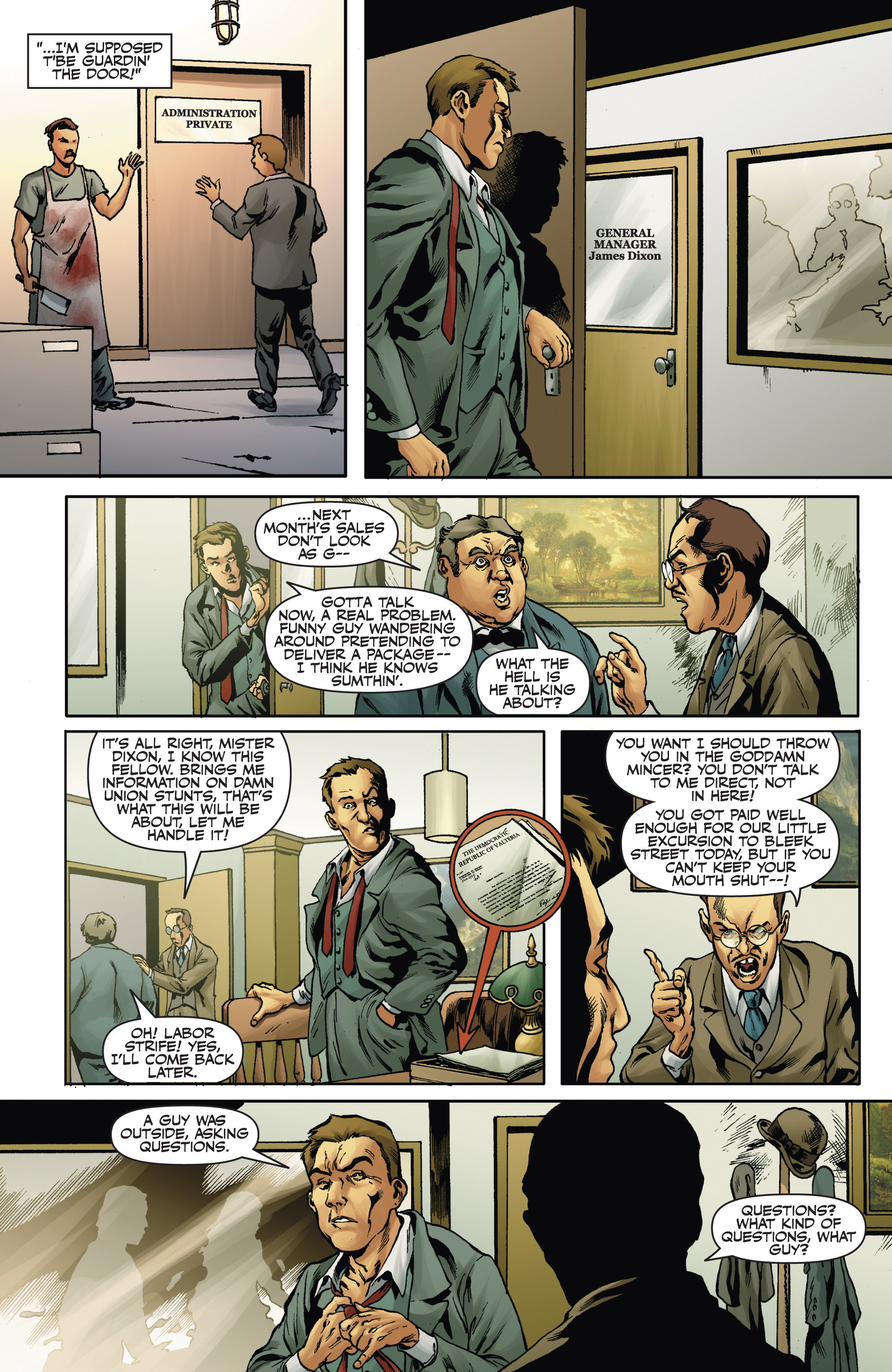 Read online Justice Inc.: The Avenger comic -  Issue #5 - 12