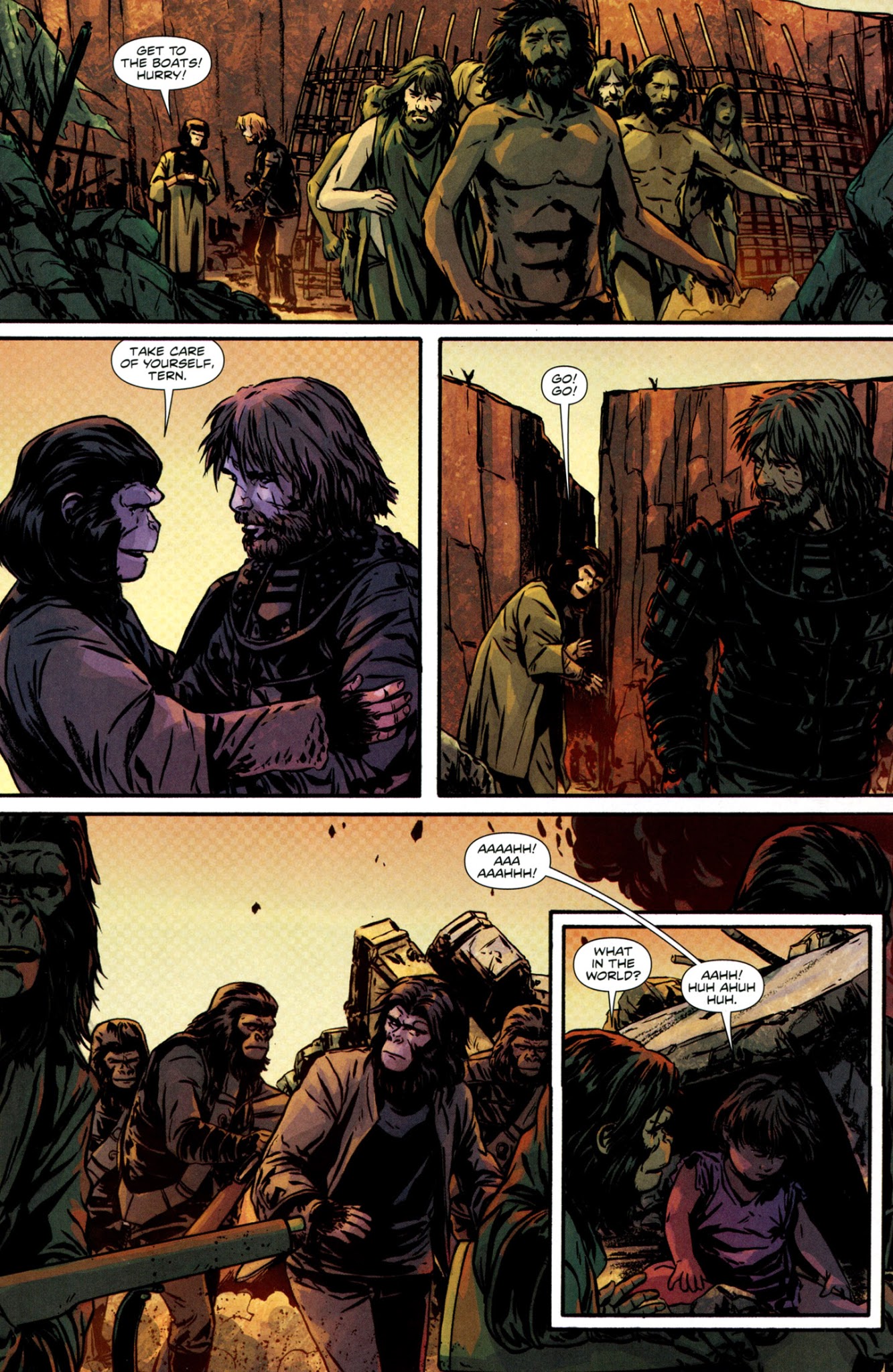 Read online Exile on the Planet of the Apes comic -  Issue #4 - 19