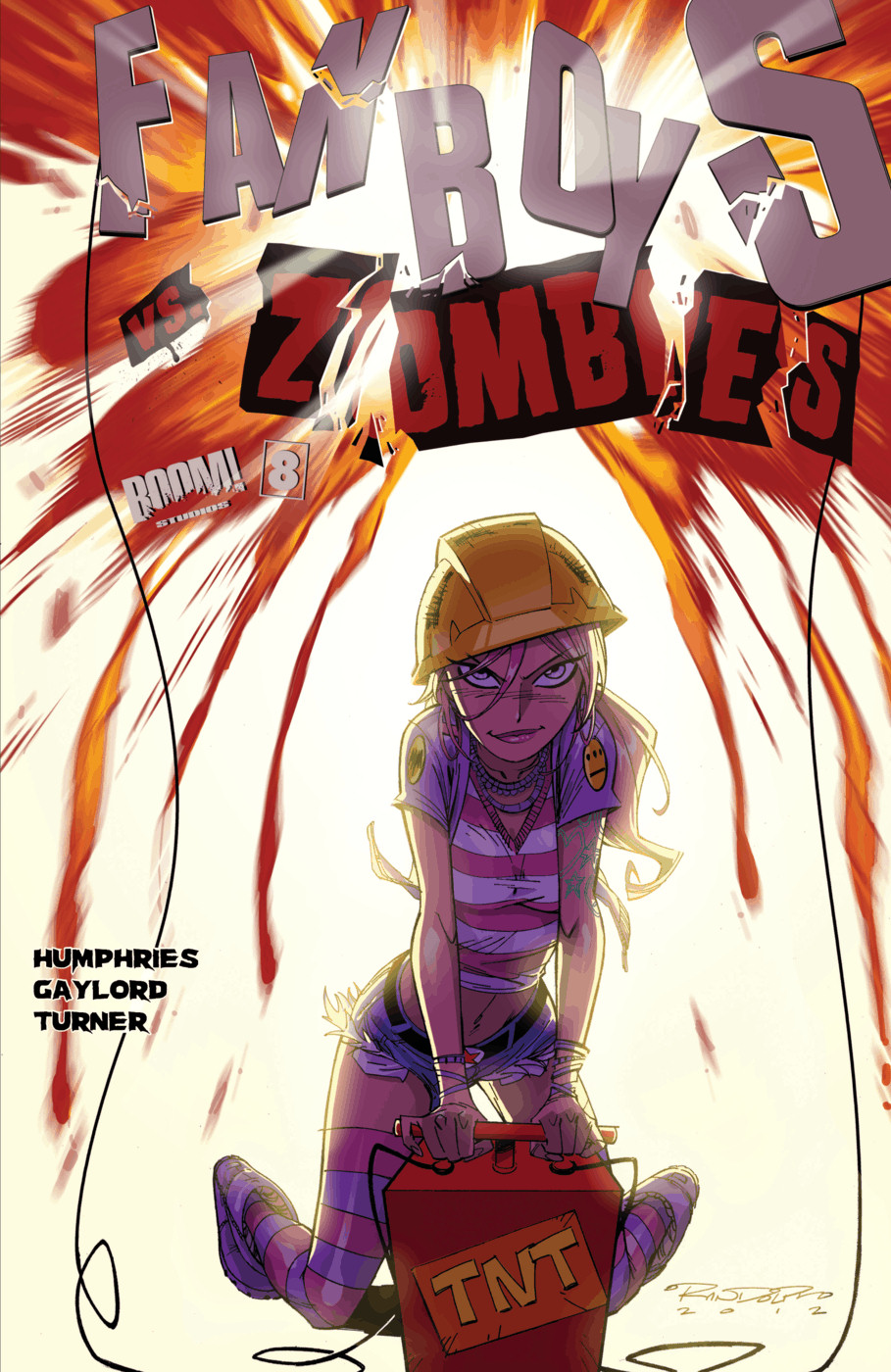 Read online Fanboys vs. Zombies comic -  Issue #8 - 1
