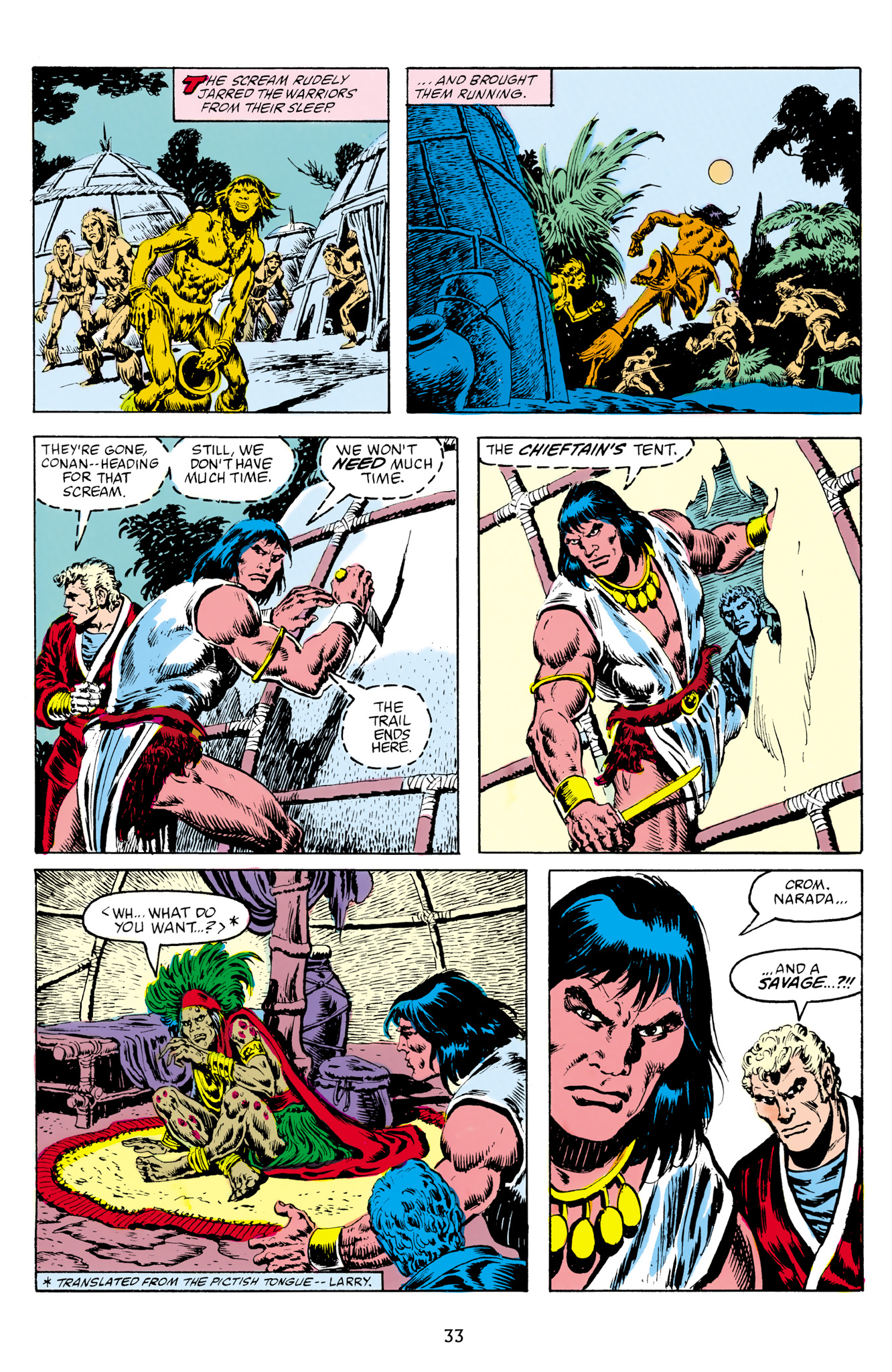 Read online The Chronicles of Conan comic -  Issue # TPB 24 (Part 1) - 34