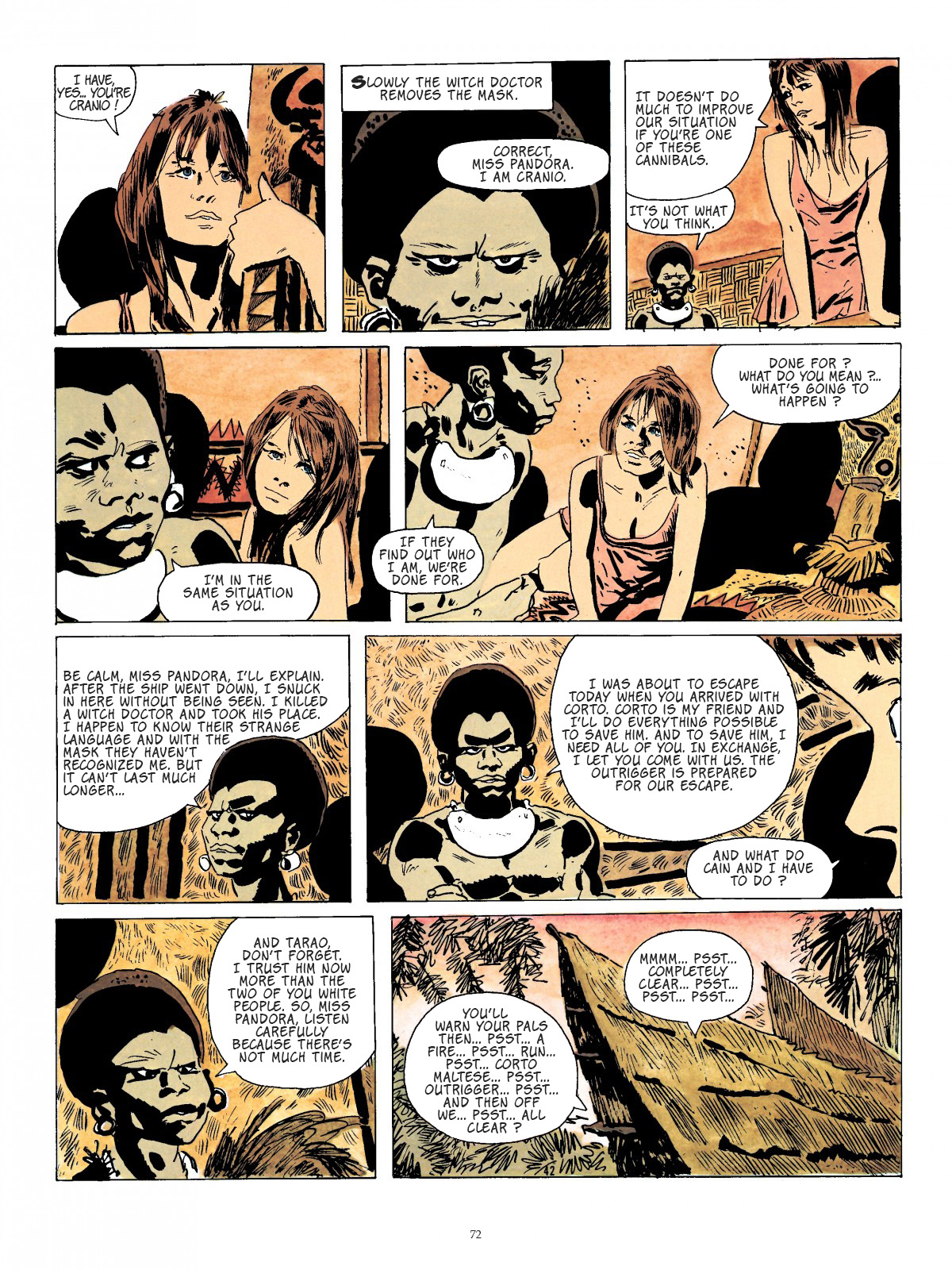 Read online Corto Maltese comic -  Issue # TPB 2 (Part 1) - 62