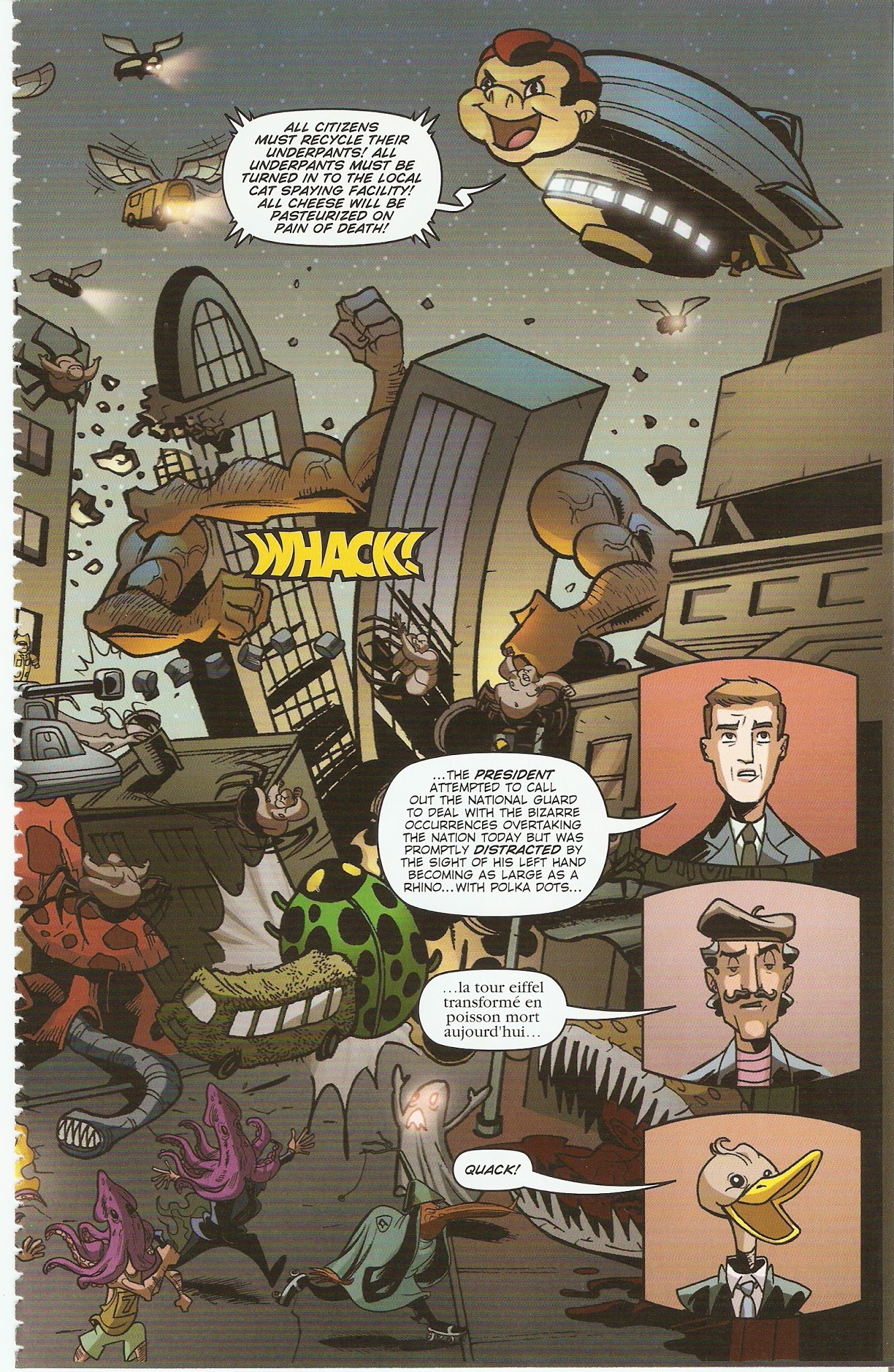 Read online The Middleman: The Doomsday Armageddon Apocalypse comic -  Issue # TPB - 42