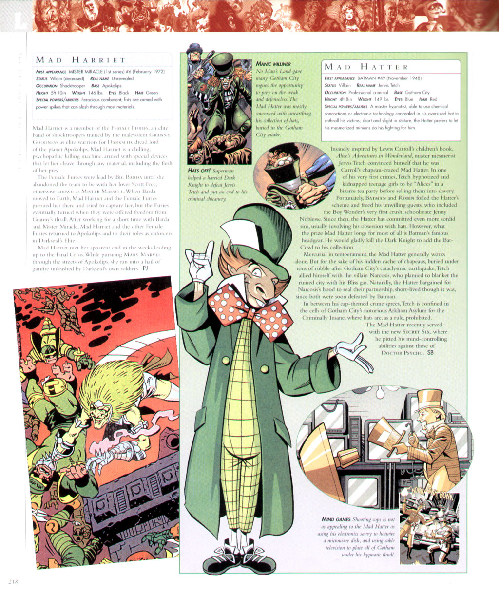 Read online The DC Comics Encyclopedia comic -  Issue # TPB 2 (Part 1) - 212