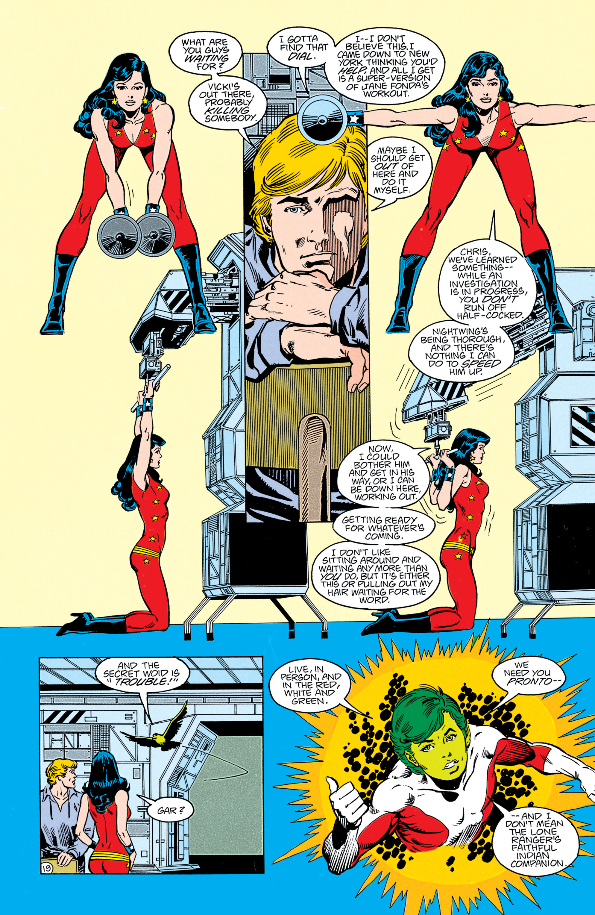 Read online The New Teen Titans (1984) comic -  Issue #45 - 20