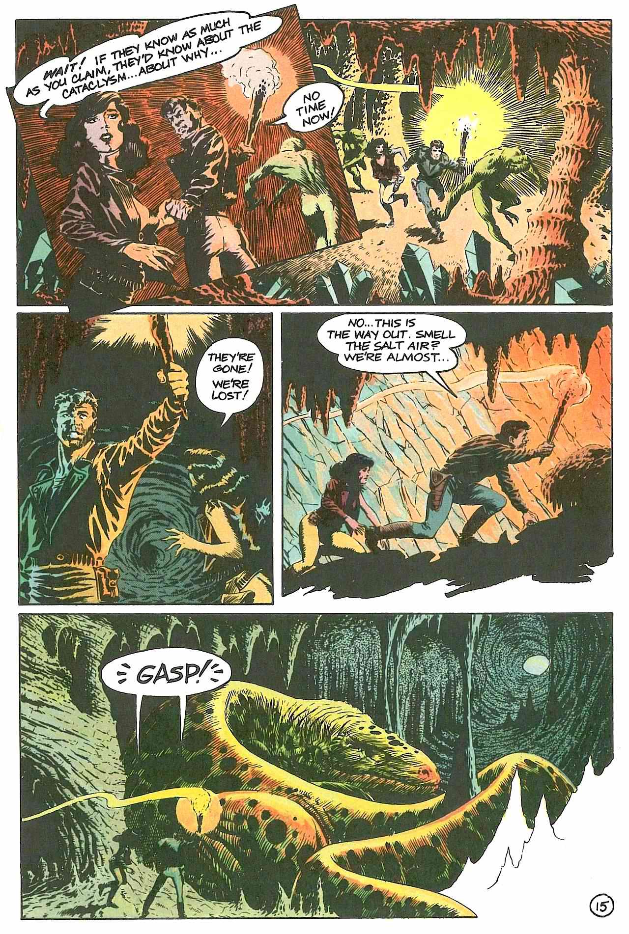 Read online Cadillacs & Dinosaurs comic -  Issue #3 - 17