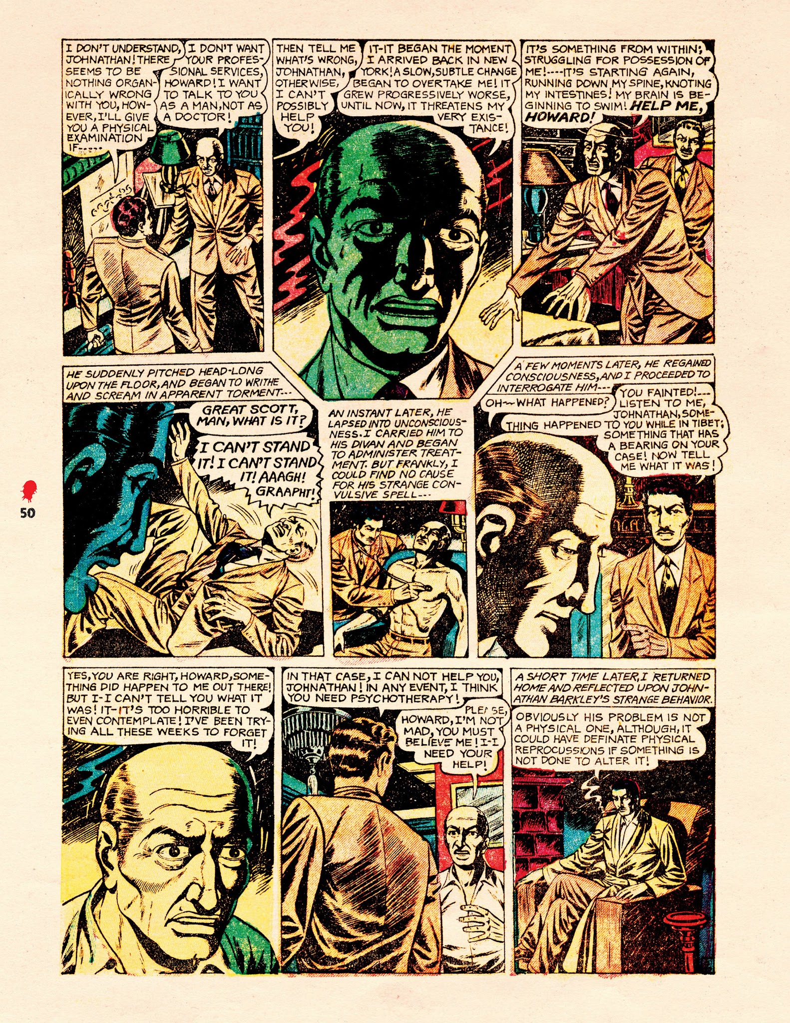 Read online Chilling Archives of Horror Comics comic -  Issue # TPB 5 - 50