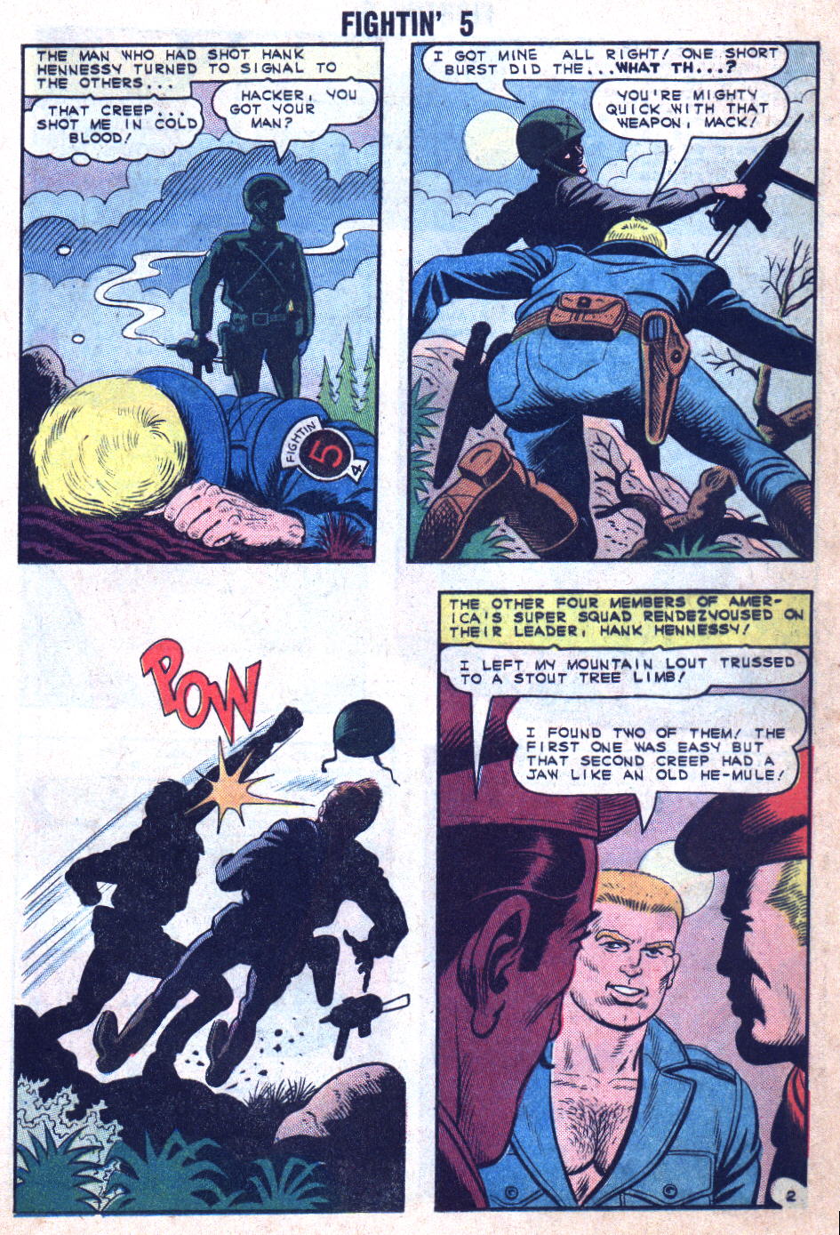 Read online The Fightin' 5 comic -  Issue #32 - 17
