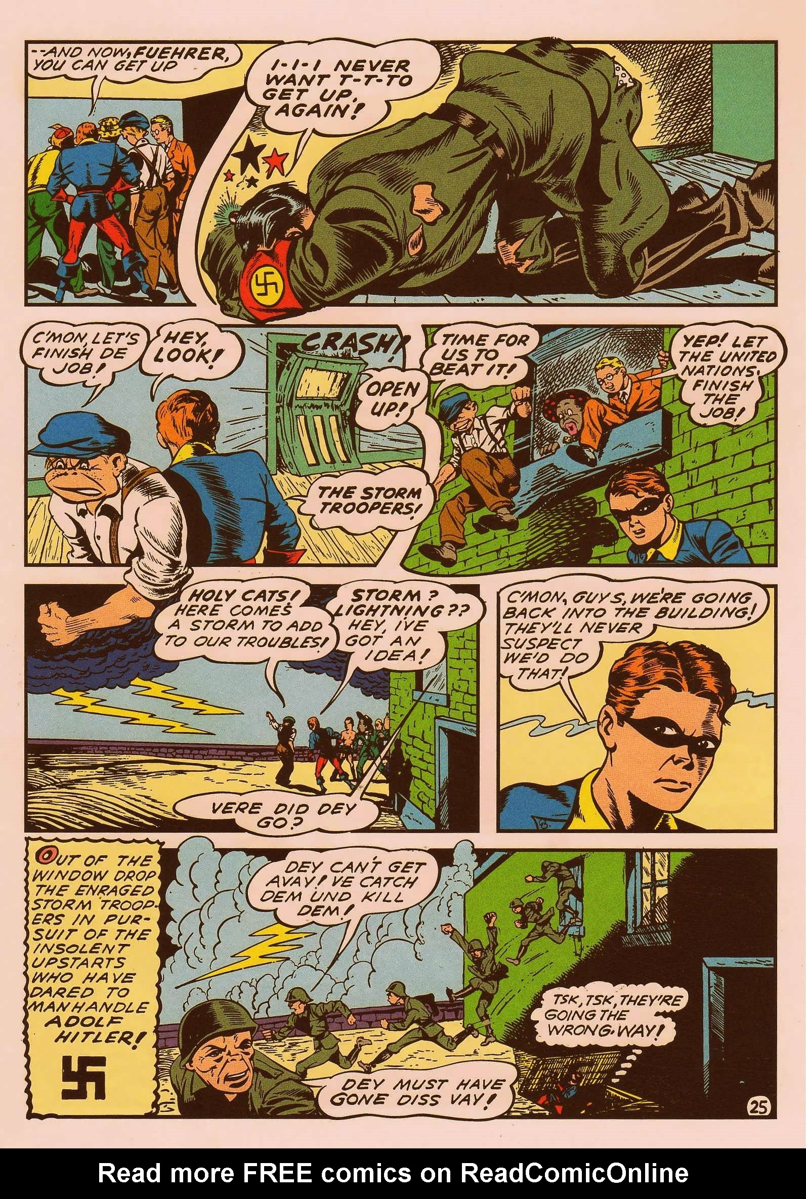 Read online Young Allies Comics comic -  Issue #6 - 27