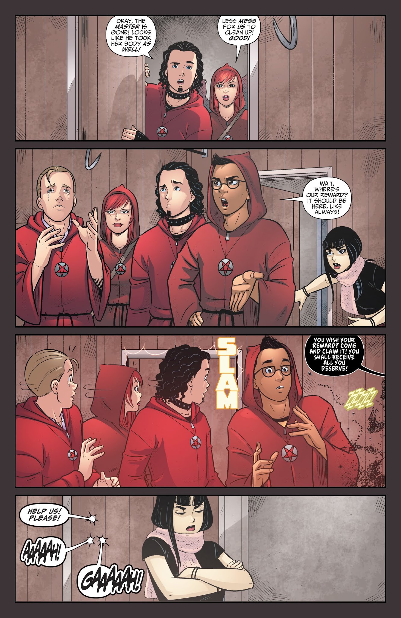 Read online Exorsisters comic -  Issue #3 - 21