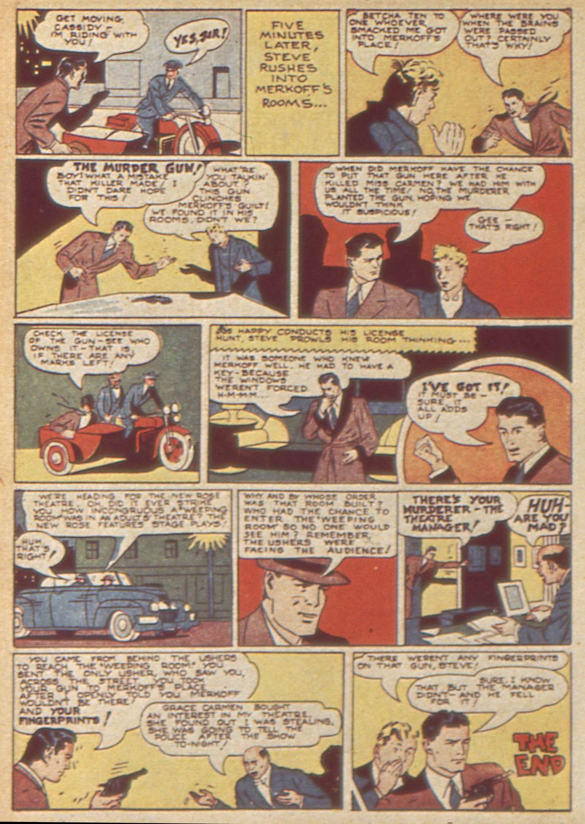 Read online Detective Comics (1937) comic -  Issue #49 - 56