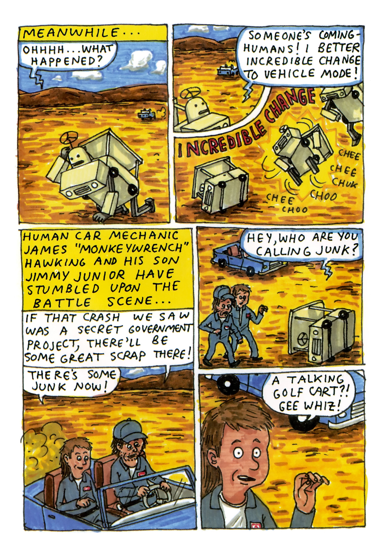 Read online Incredible Change-Bots comic -  Issue # TPB 1 - 48