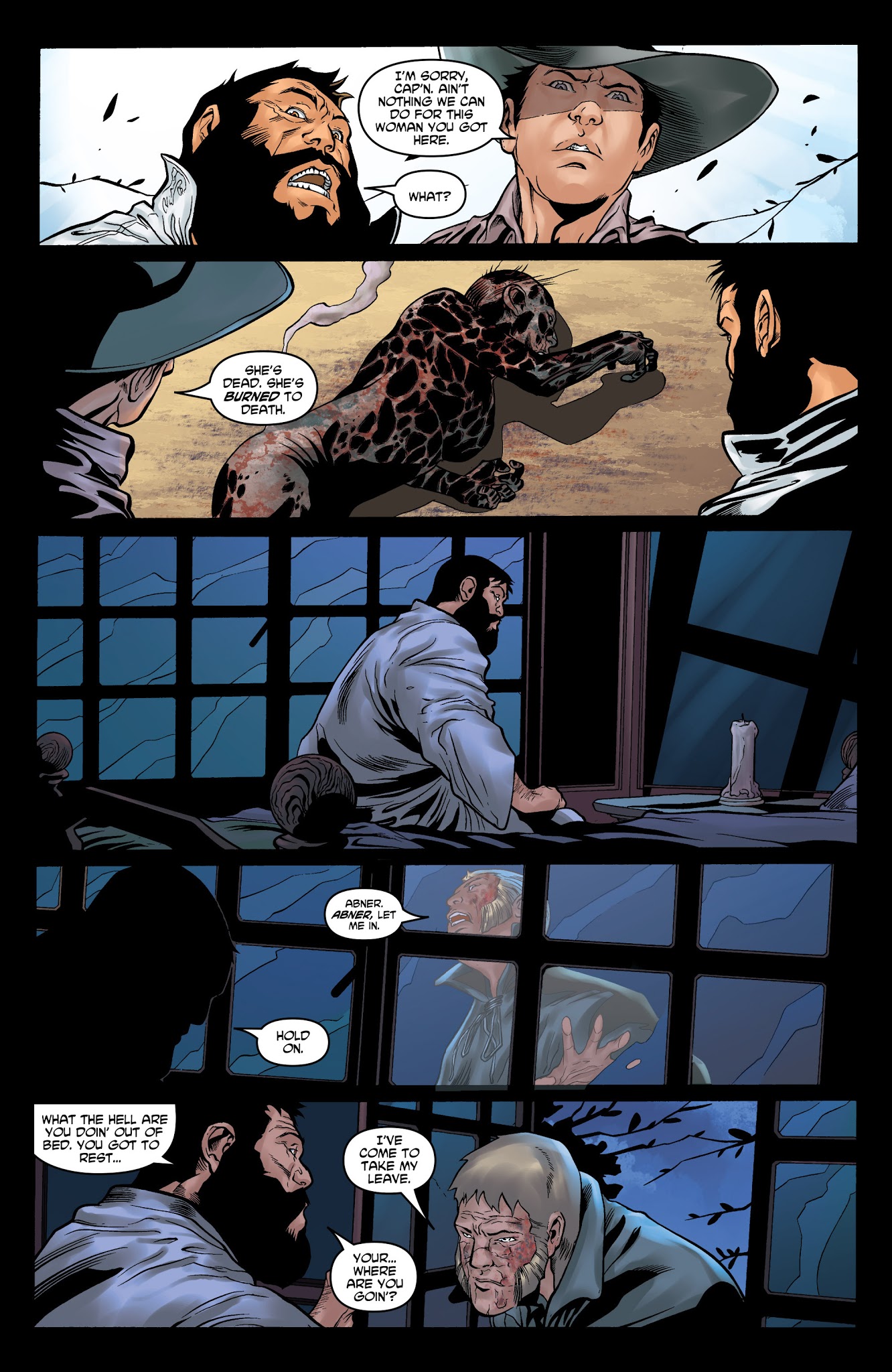 Read online George R.R. Martin's Fevre Dream comic -  Issue #9 - 10