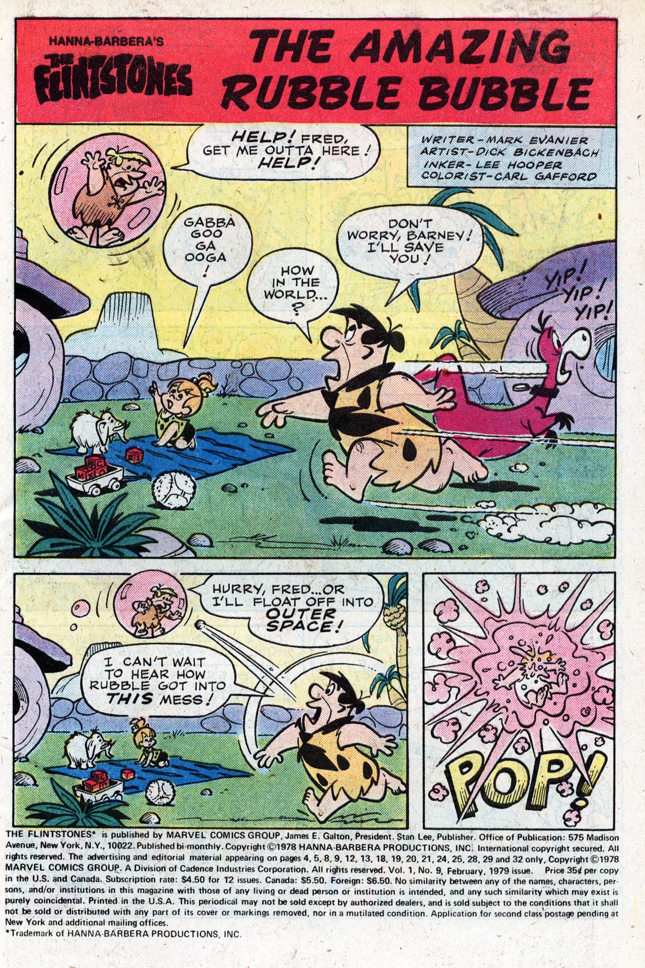 Read online The Flintstones (1977) comic -  Issue #9 - 3
