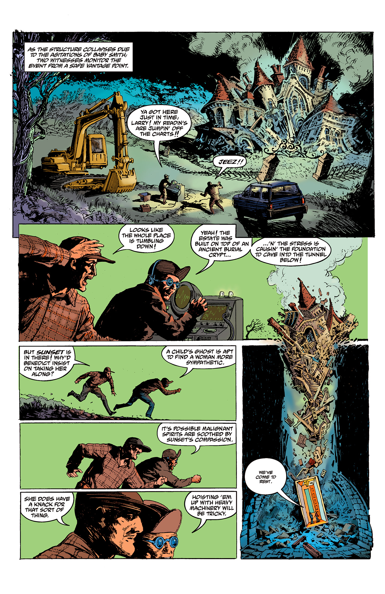 Read online Hellboy: The Wild Hunt comic -  Issue #5 - 23