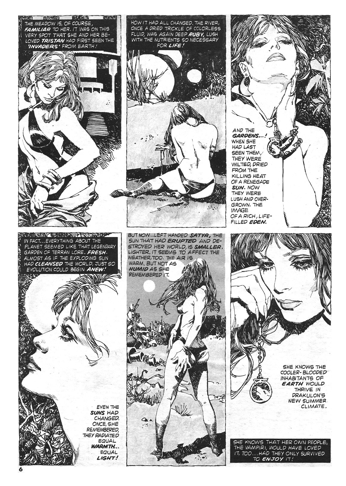 Read online Vampirella (1969) comic -  Issue #66 - 6