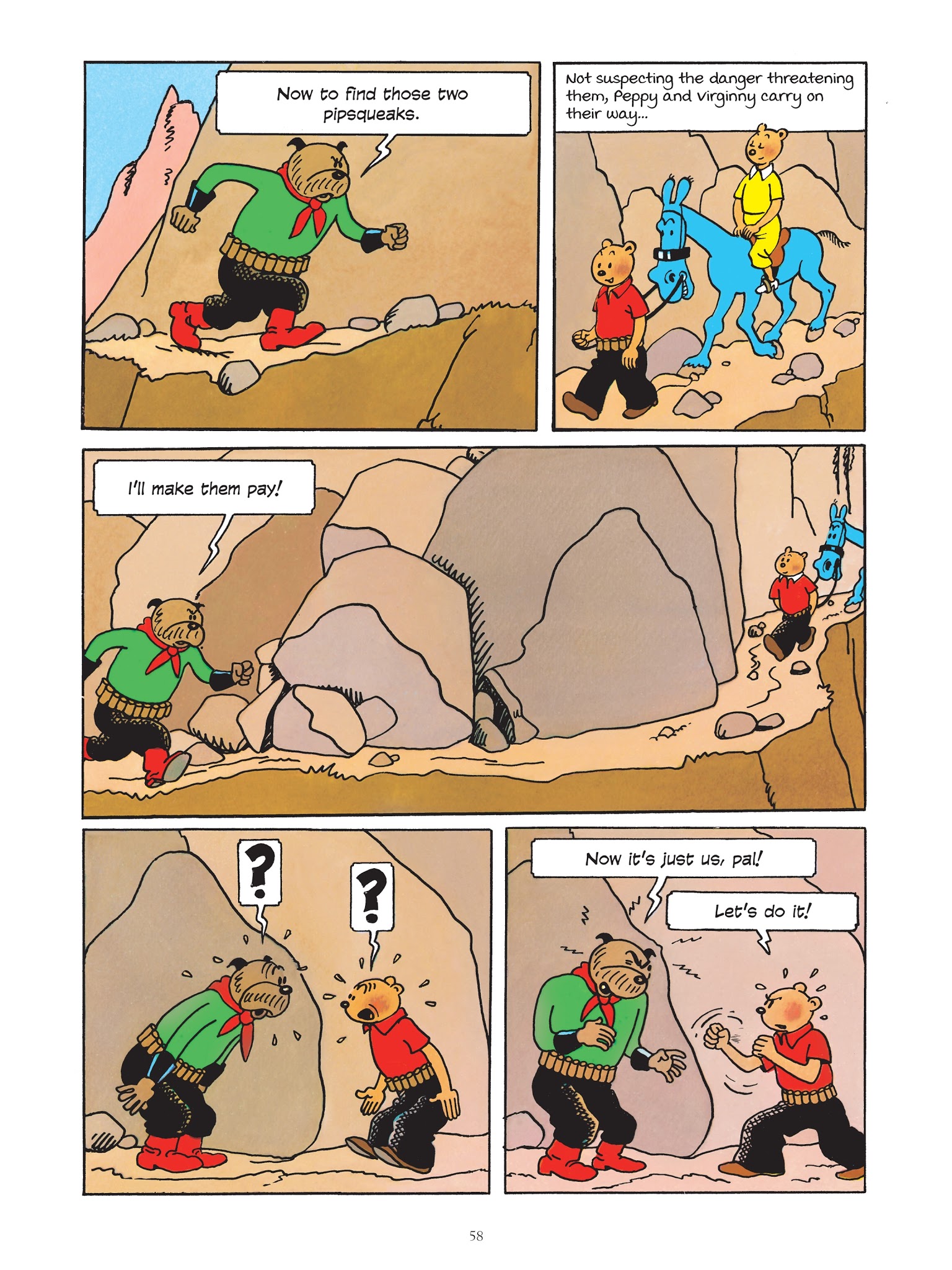 Read online Peppy in the Wild West comic -  Issue # TPB - 59