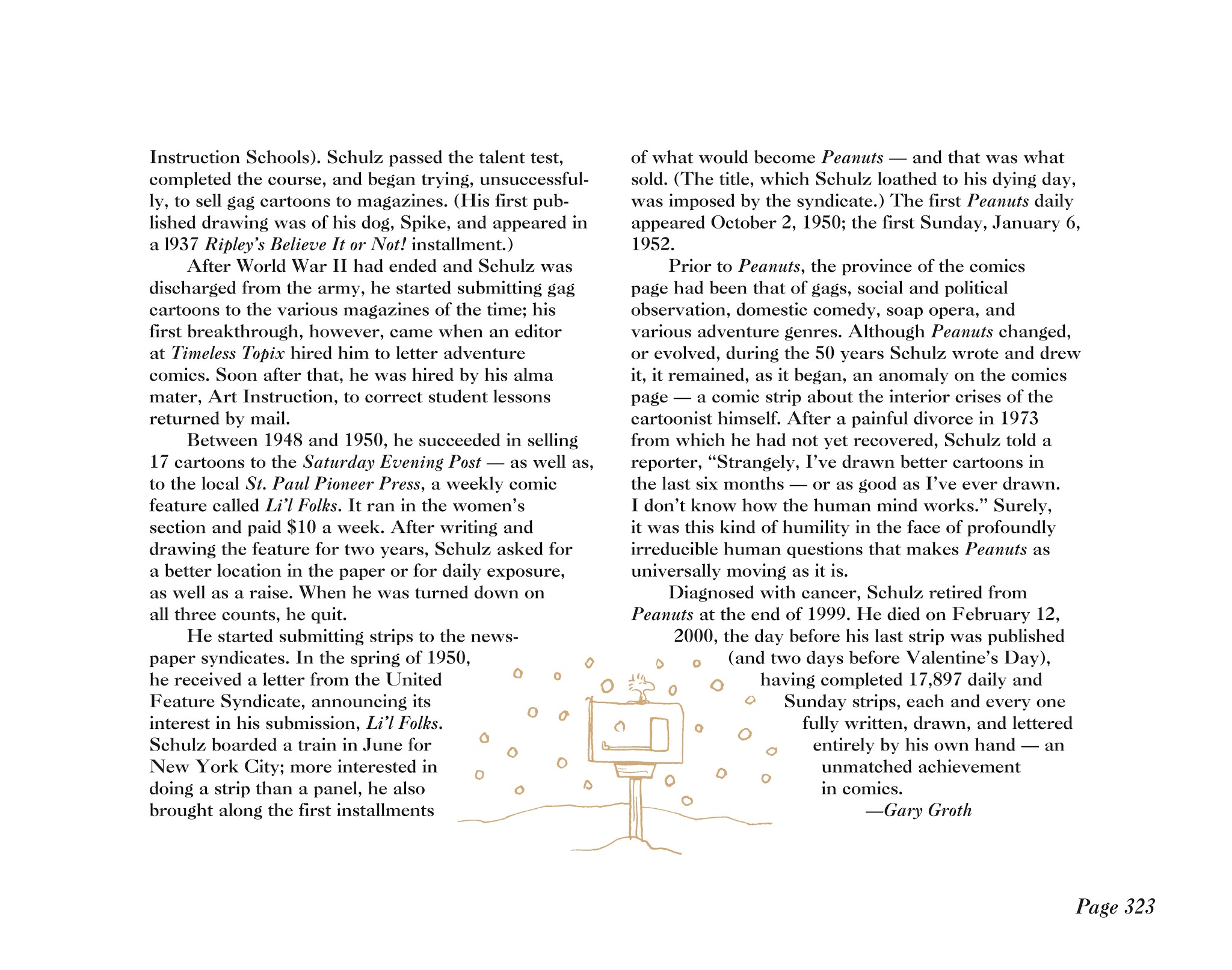 Read online The Complete Peanuts comic -  Issue # TPB 12 - 335