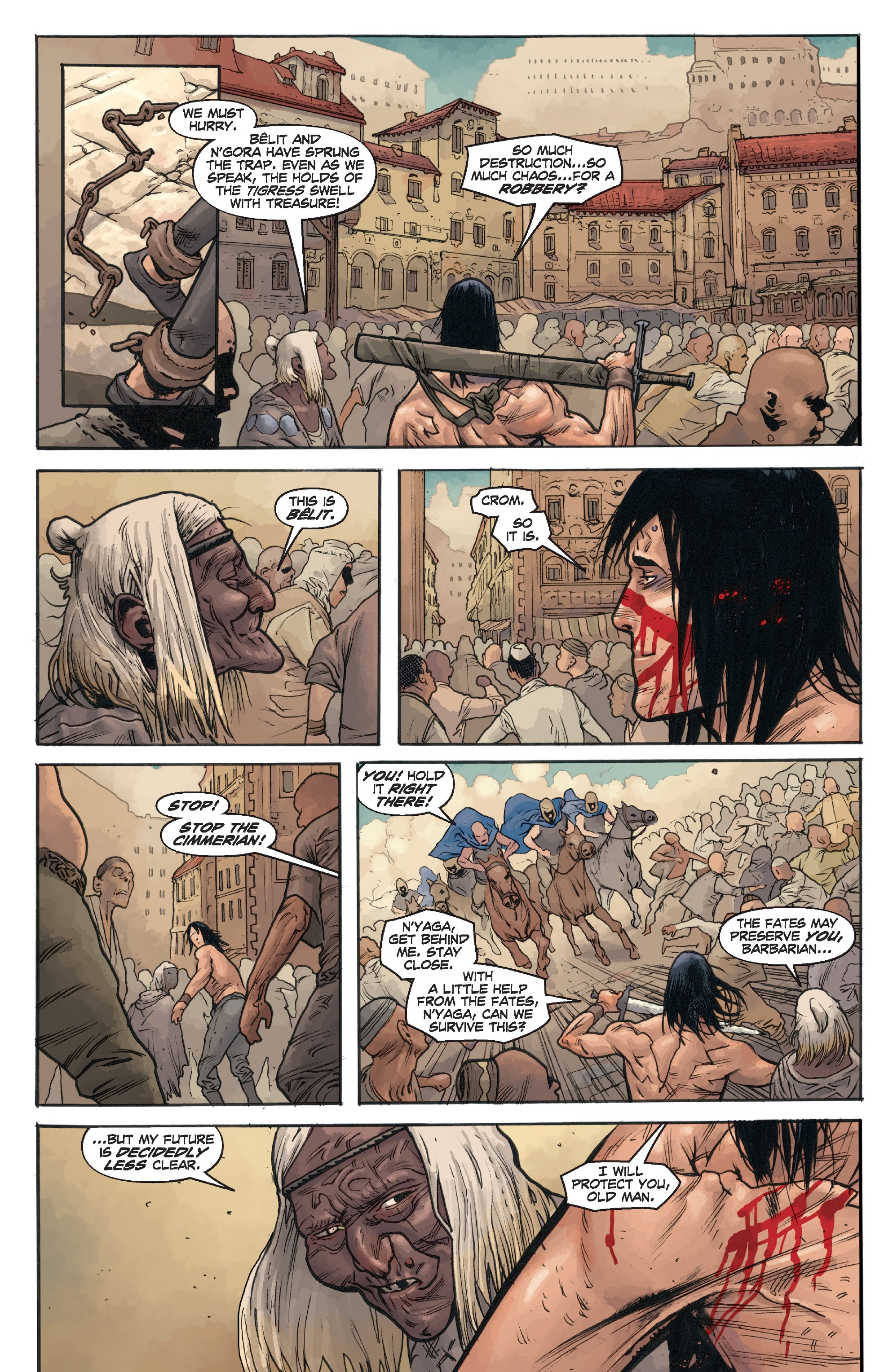 Read online Conan Chronicles Epic Collection comic -  Issue # TPB Horrors Beneath the Stones (Part 4) - 90