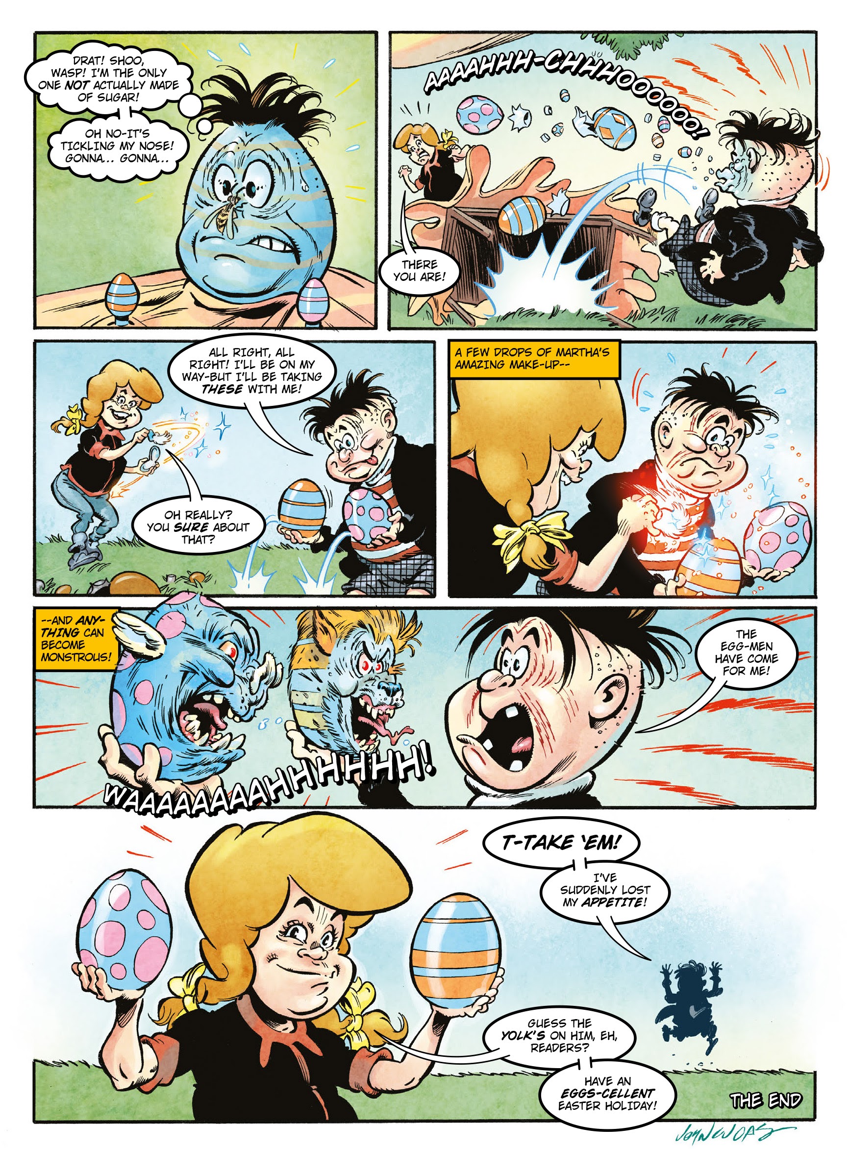 Read online The Cor!! Buster Easter Special comic -  Issue # Full - 12