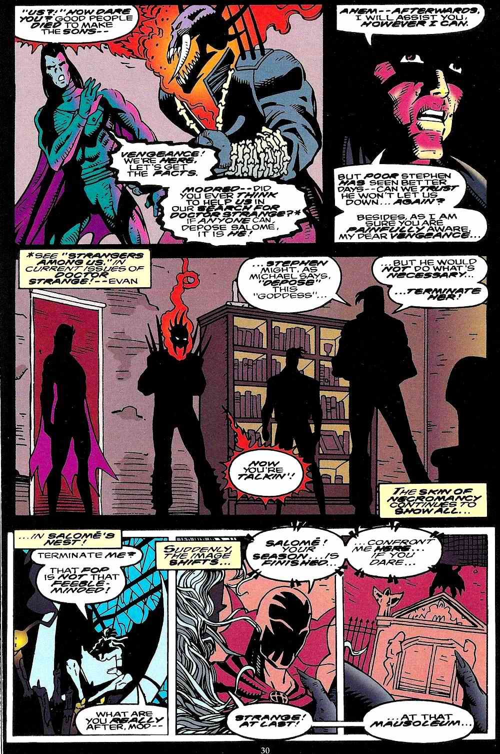 Read online Midnight Sons Unlimited comic -  Issue #5 - 22