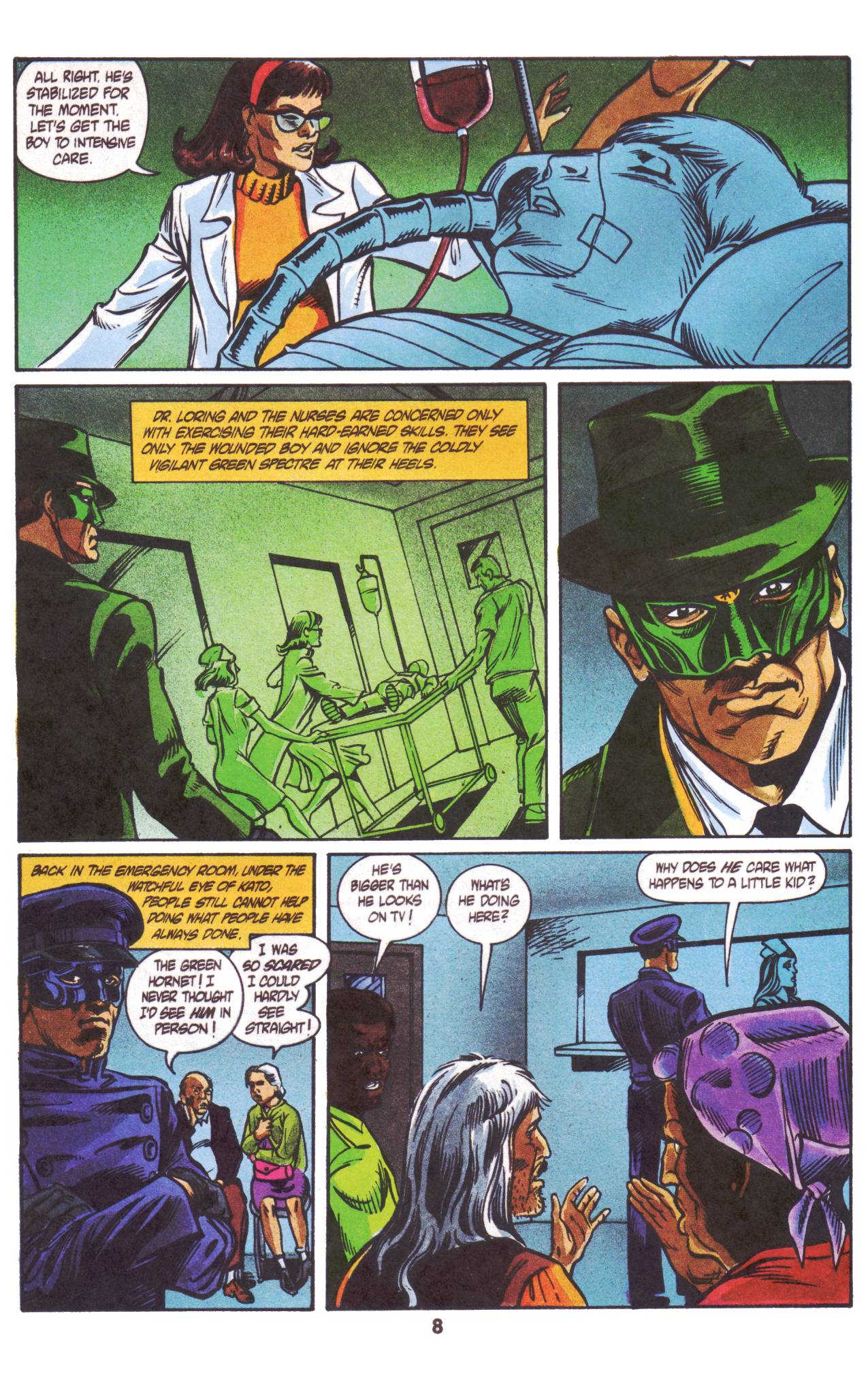Read online Tales of the Green Hornet (1991) comic -  Issue #3 - 8