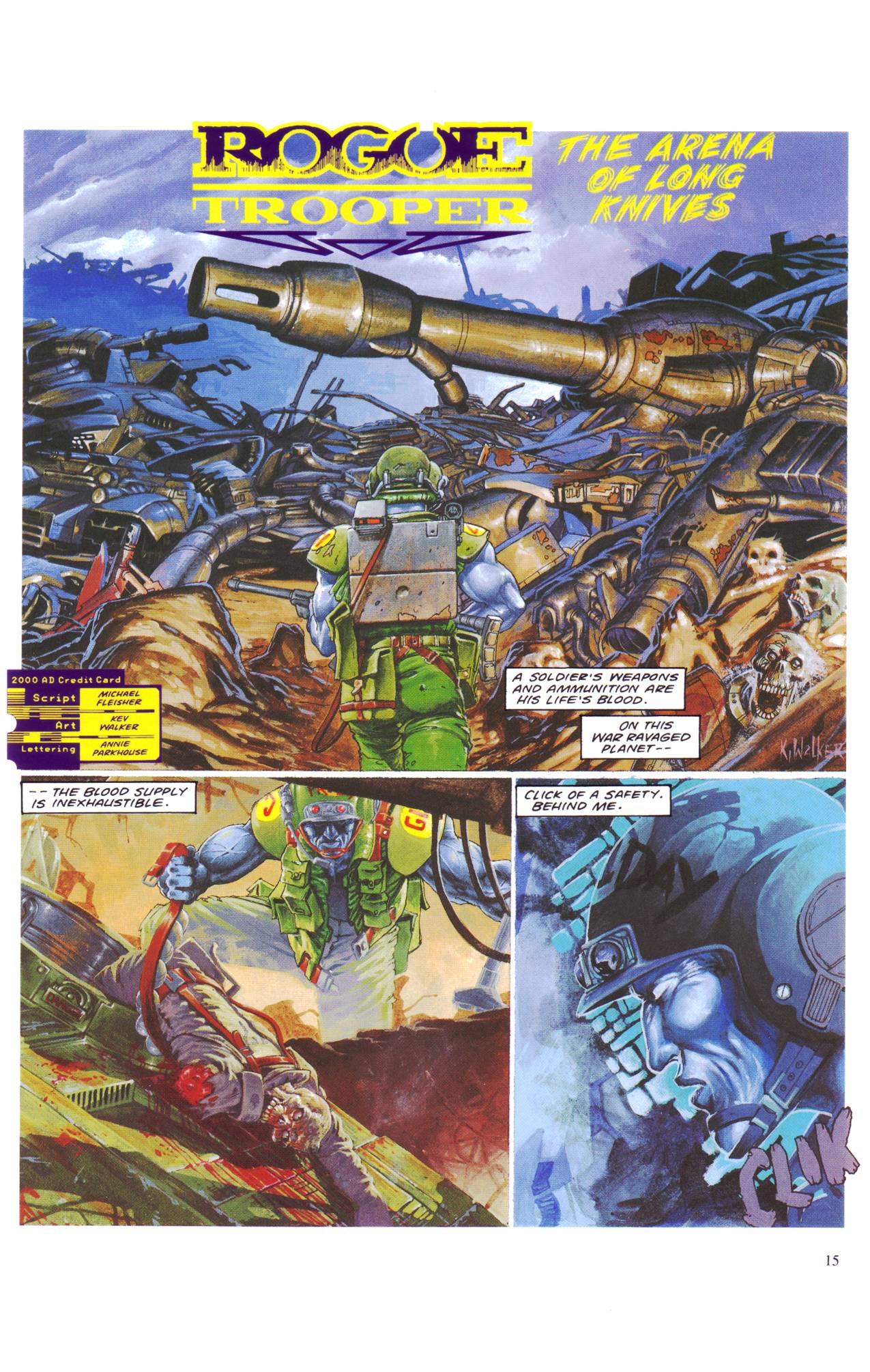 Read online Rogue Trooper:  The Final Warrior comic -  Issue #8 - 16