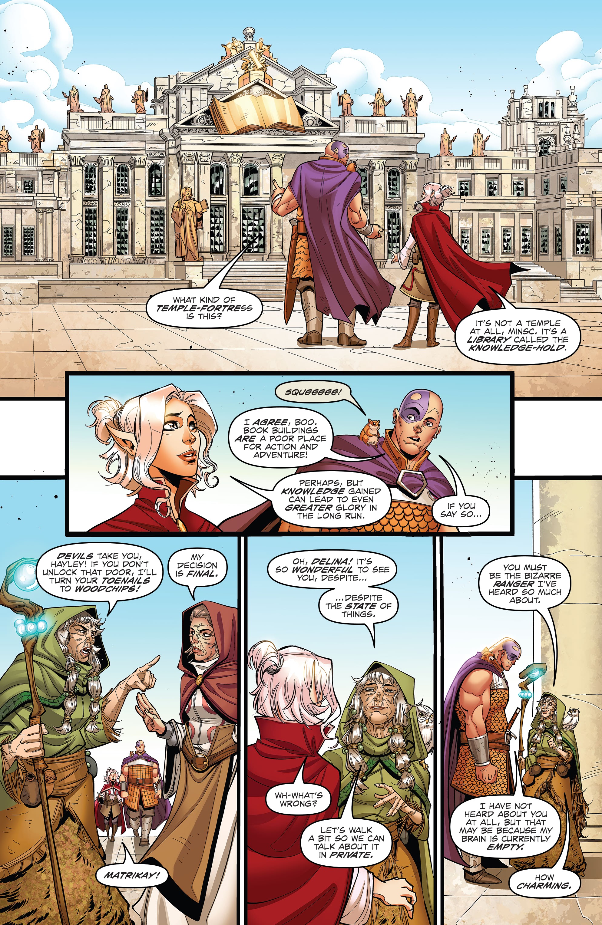Read online Dungeons and Dragons Mindbreaker comic -  Issue #1 - 9