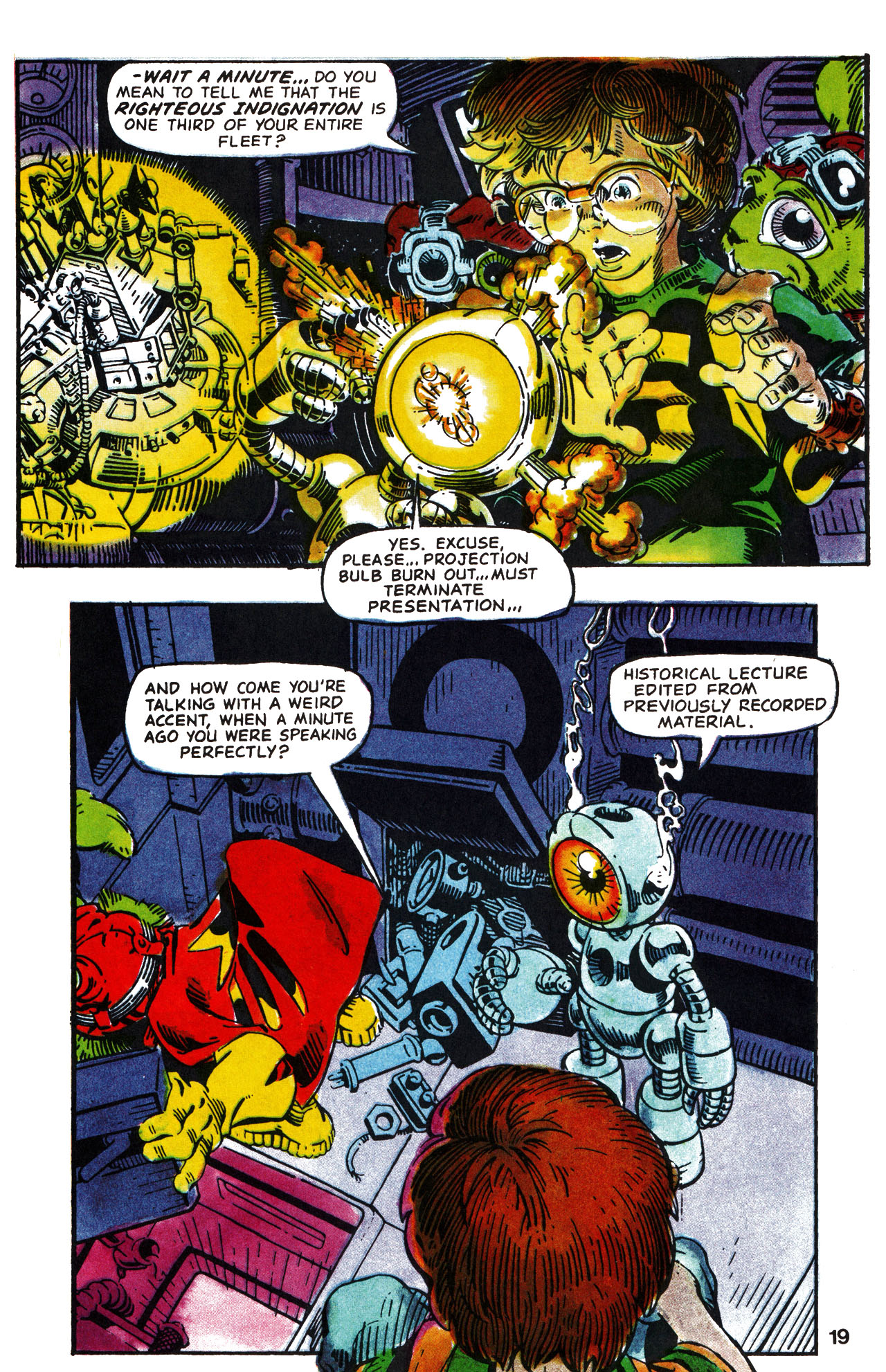 Read online Bucky O'Hare (1991) comic -  Issue #3 - 19