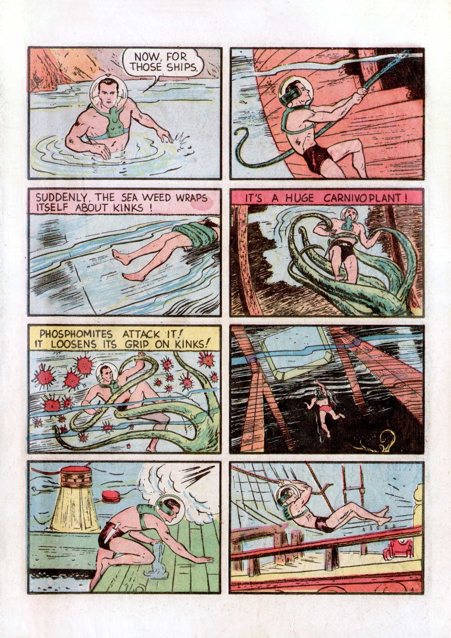 Read online Fight Comics comic -  Issue #1 - 37