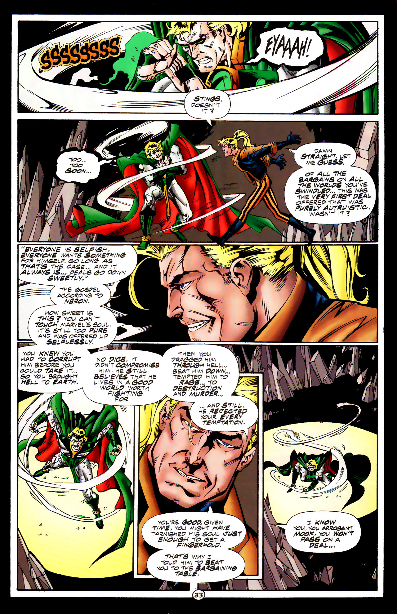 Read online Underworld Unleashed comic -  Issue #3 - 34