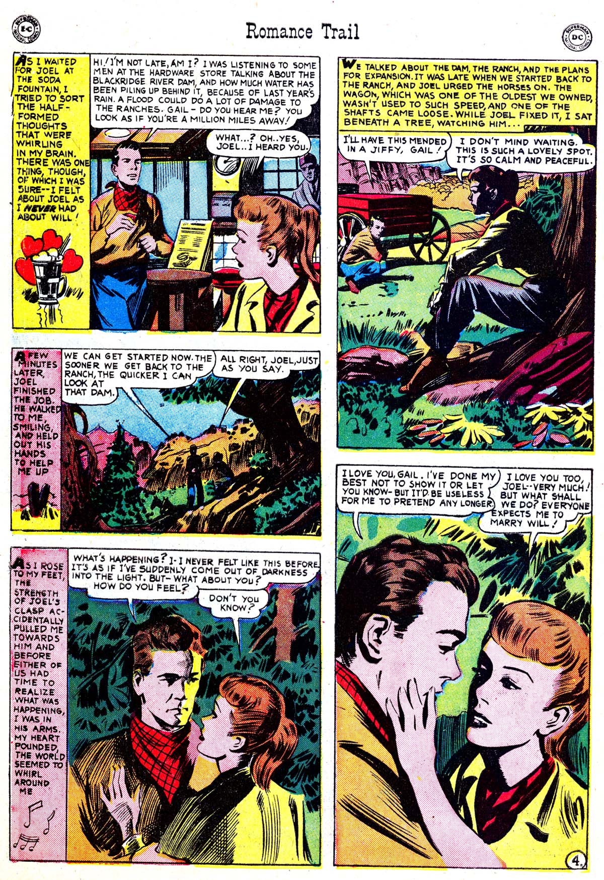 Read online Romance Trail comic -  Issue #3 - 44