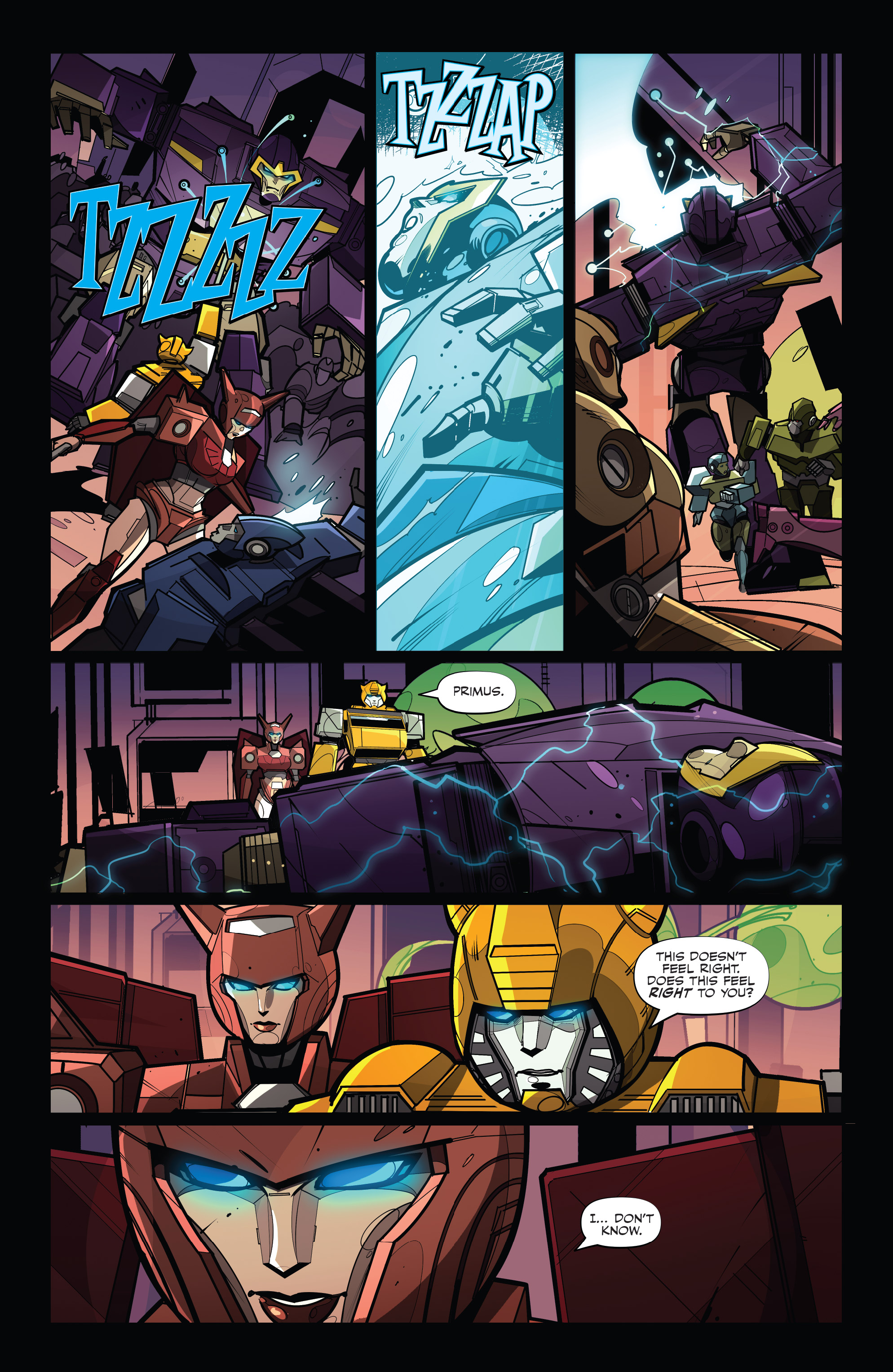 Read online Transformers (2019) comic -  Issue #10 - 17