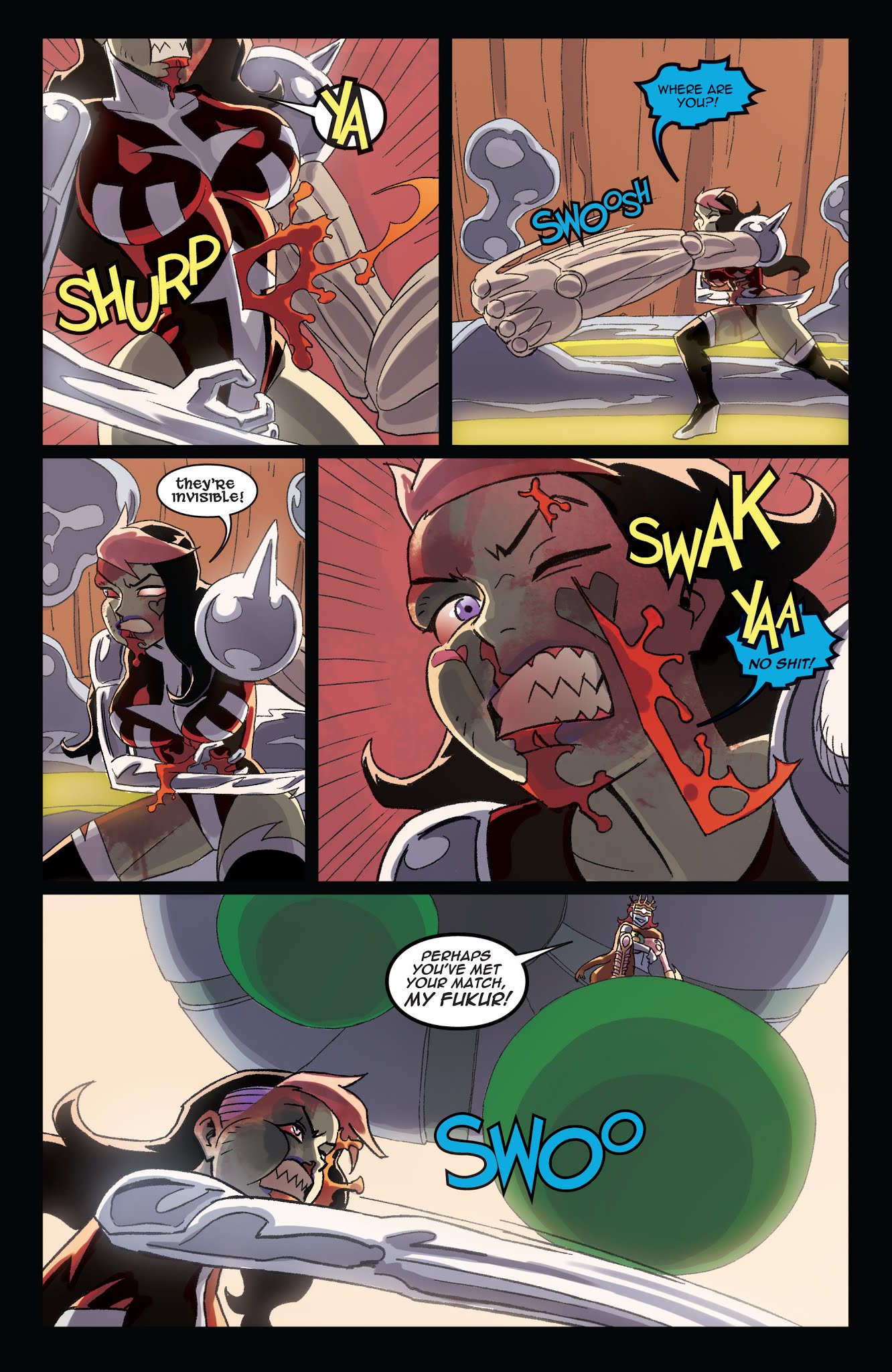 Read online Danger Doll Squad: Galactic Gladiators comic -  Issue #4 - 14