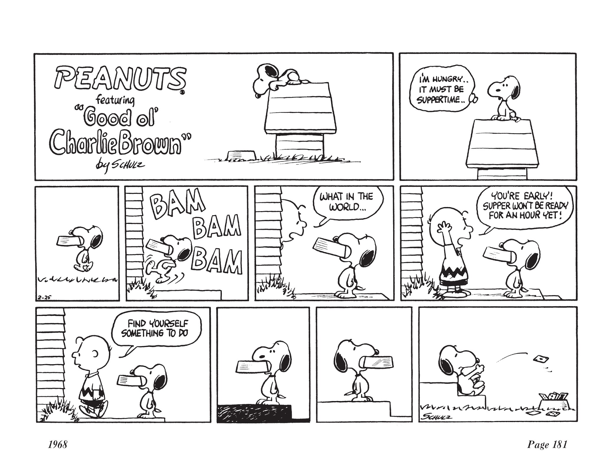 Read online The Complete Peanuts comic -  Issue # TPB 9 - 192