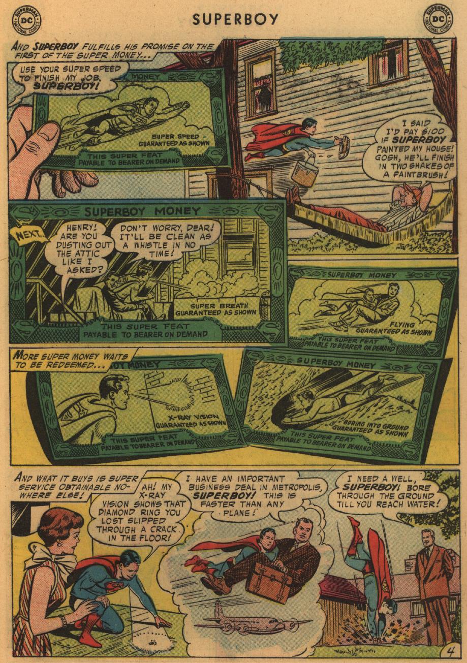 Read online Superboy (1949) comic -  Issue #51 - 20
