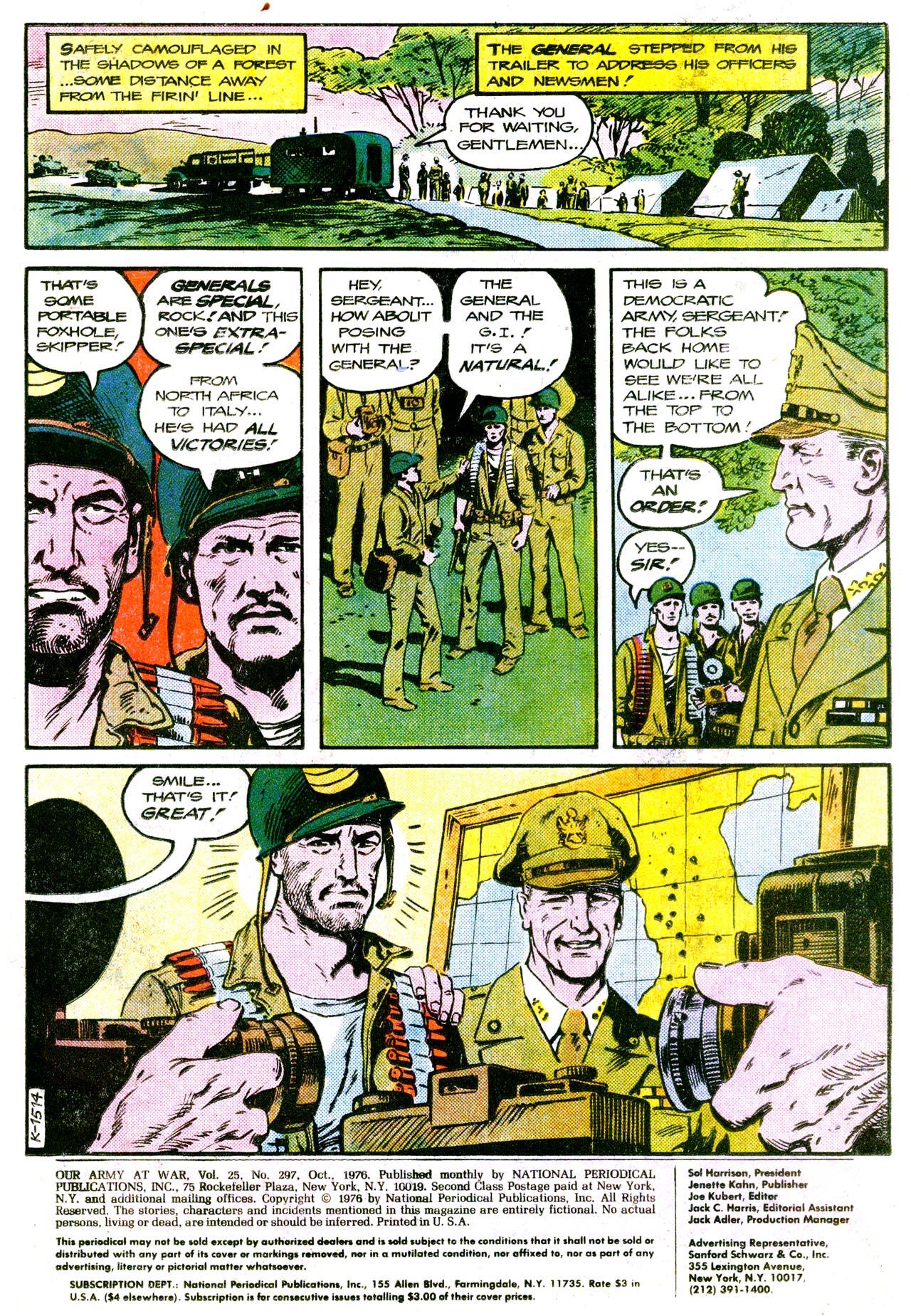 Read online Our Army at War (1952) comic -  Issue #297 - 3