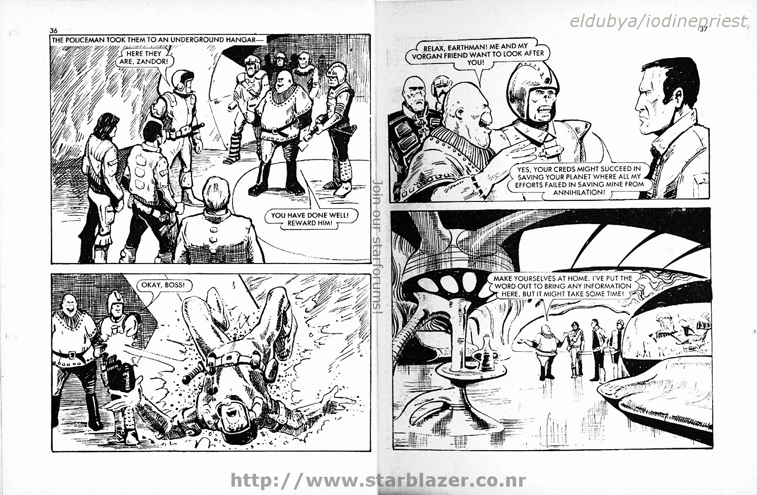 Read online Starblazer comic -  Issue #151 - 20