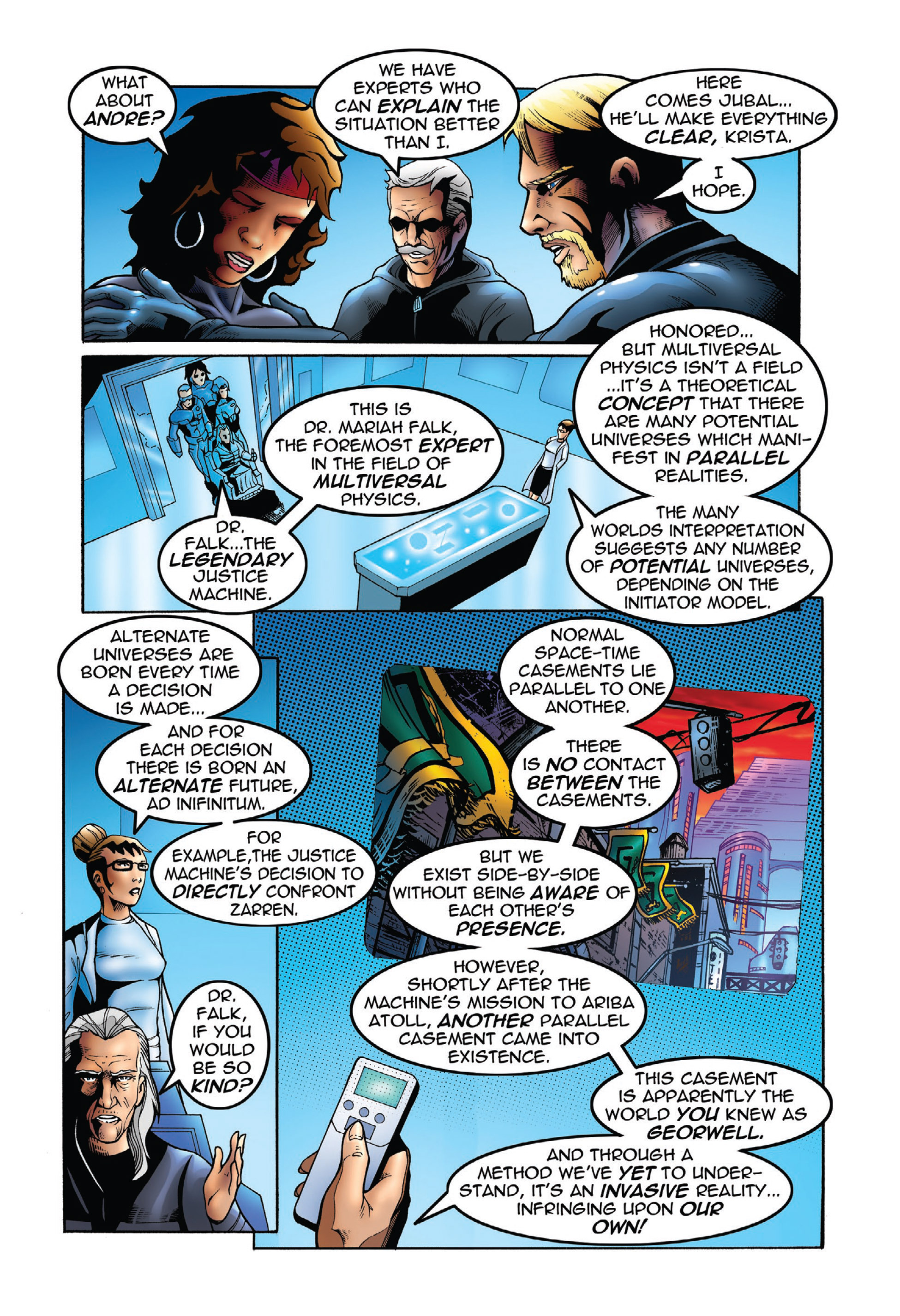 Read online The Justice Machine: Object of Power comic -  Issue # TPB - 42