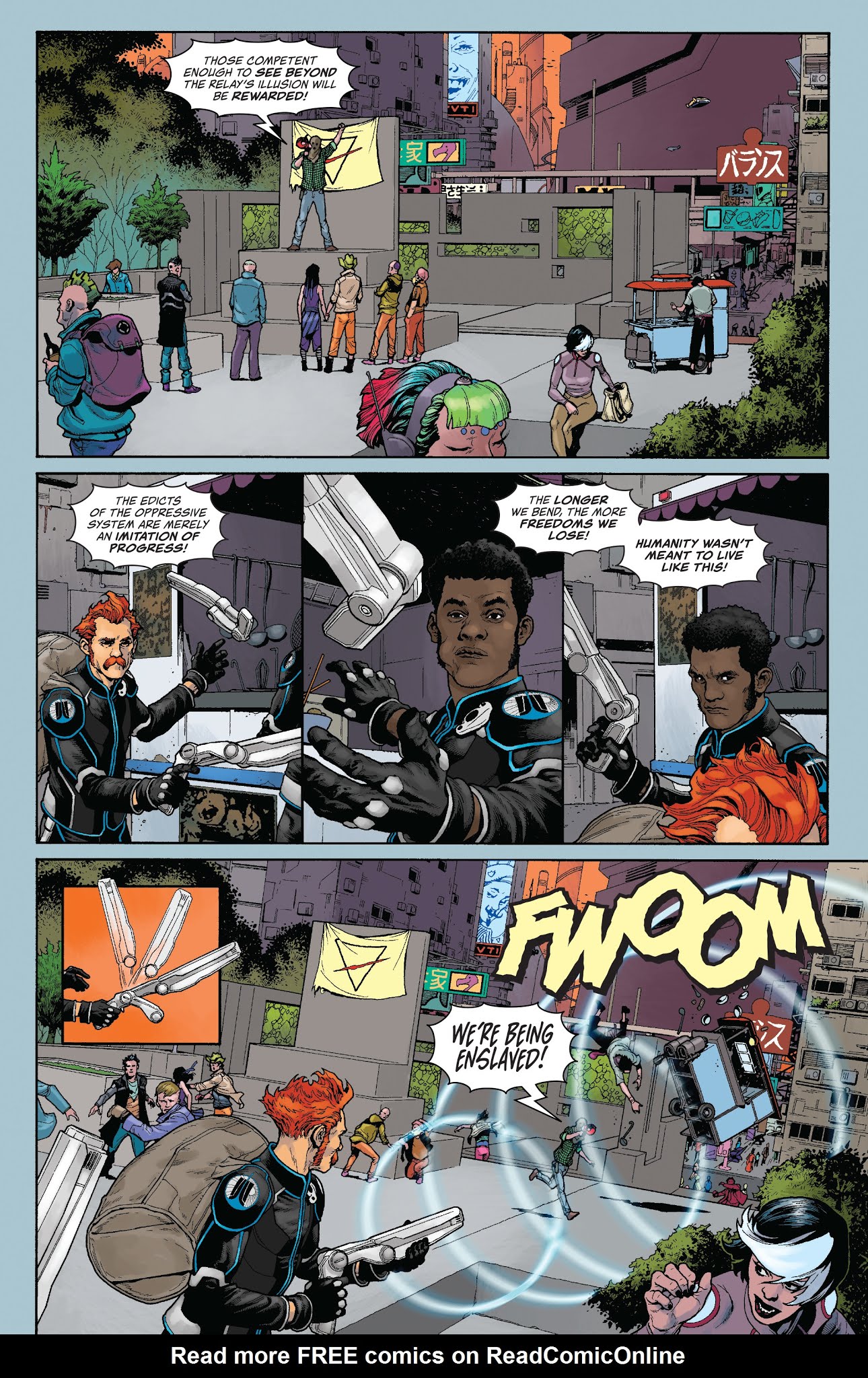 Read online Relay comic -  Issue #1 - 8