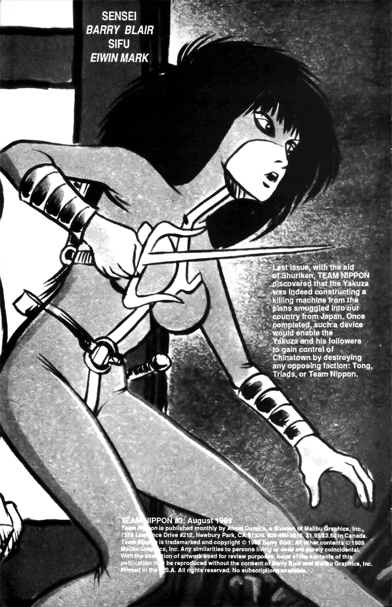 Read online Team Nippon comic -  Issue #3 - 2