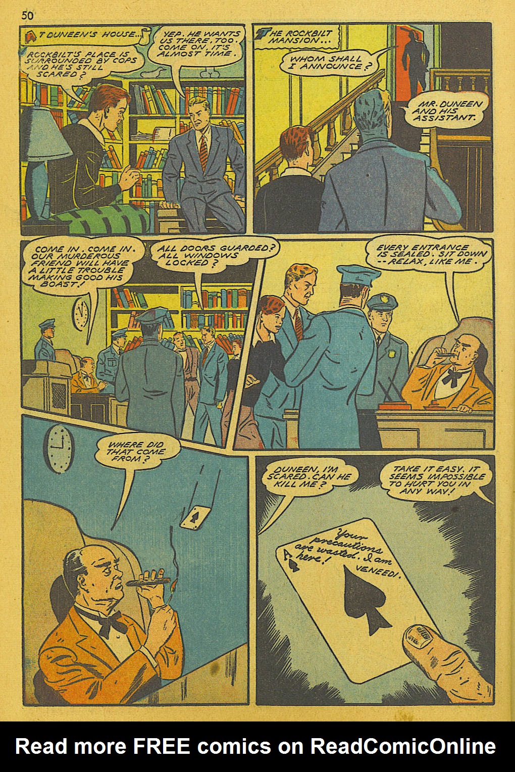 Read online Super-Magician Comics comic -  Issue #10 - 50