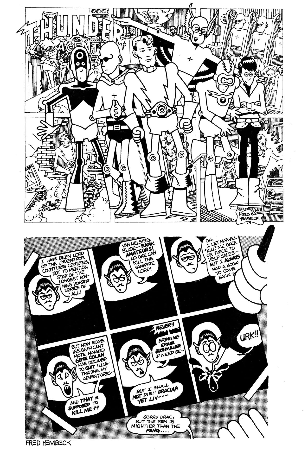 Read online The Nearly Complete Essential Hembeck Archives Omnibus comic -  Issue # TPB (Part 3) - 23